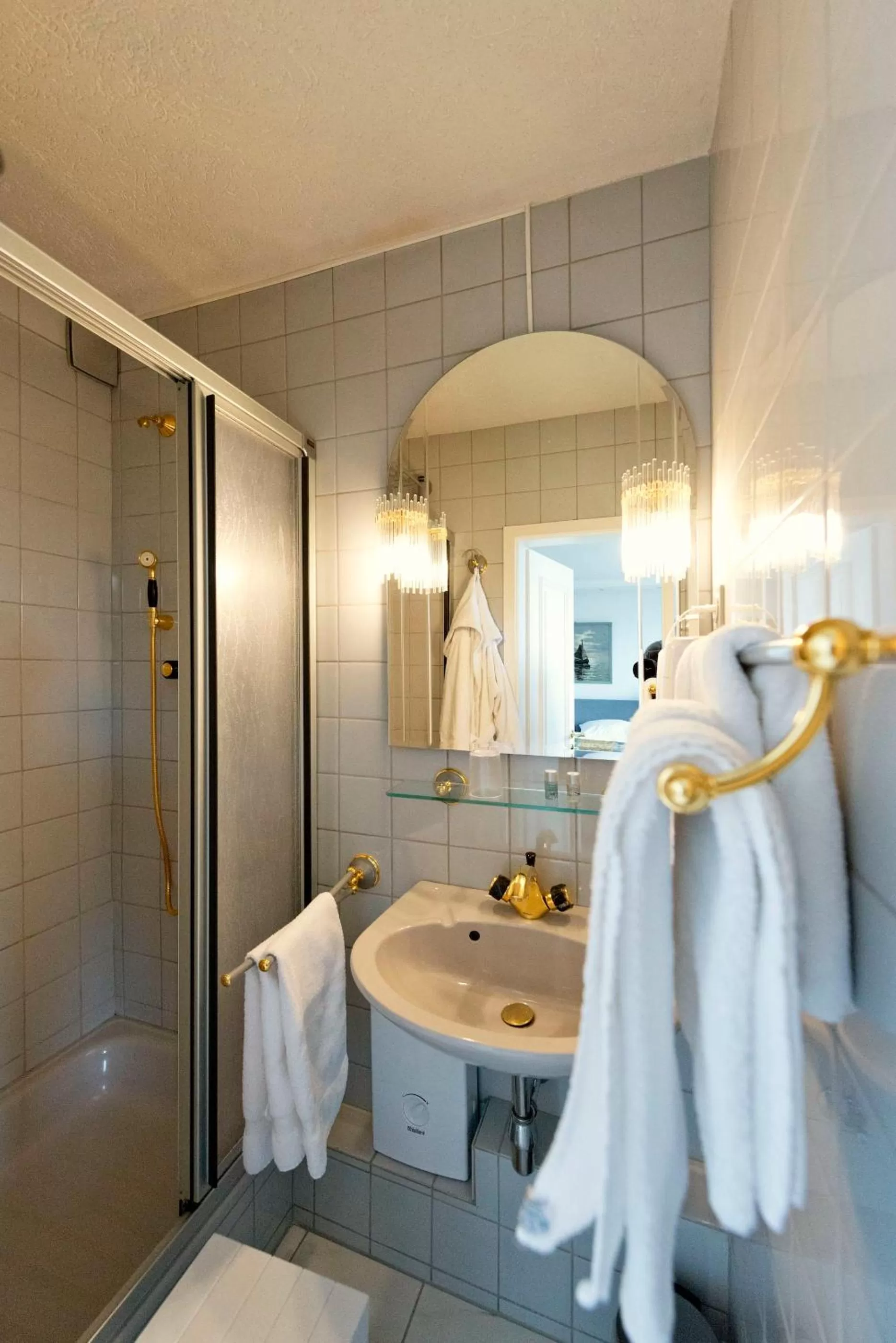 Shower in Die Villa Mettmann