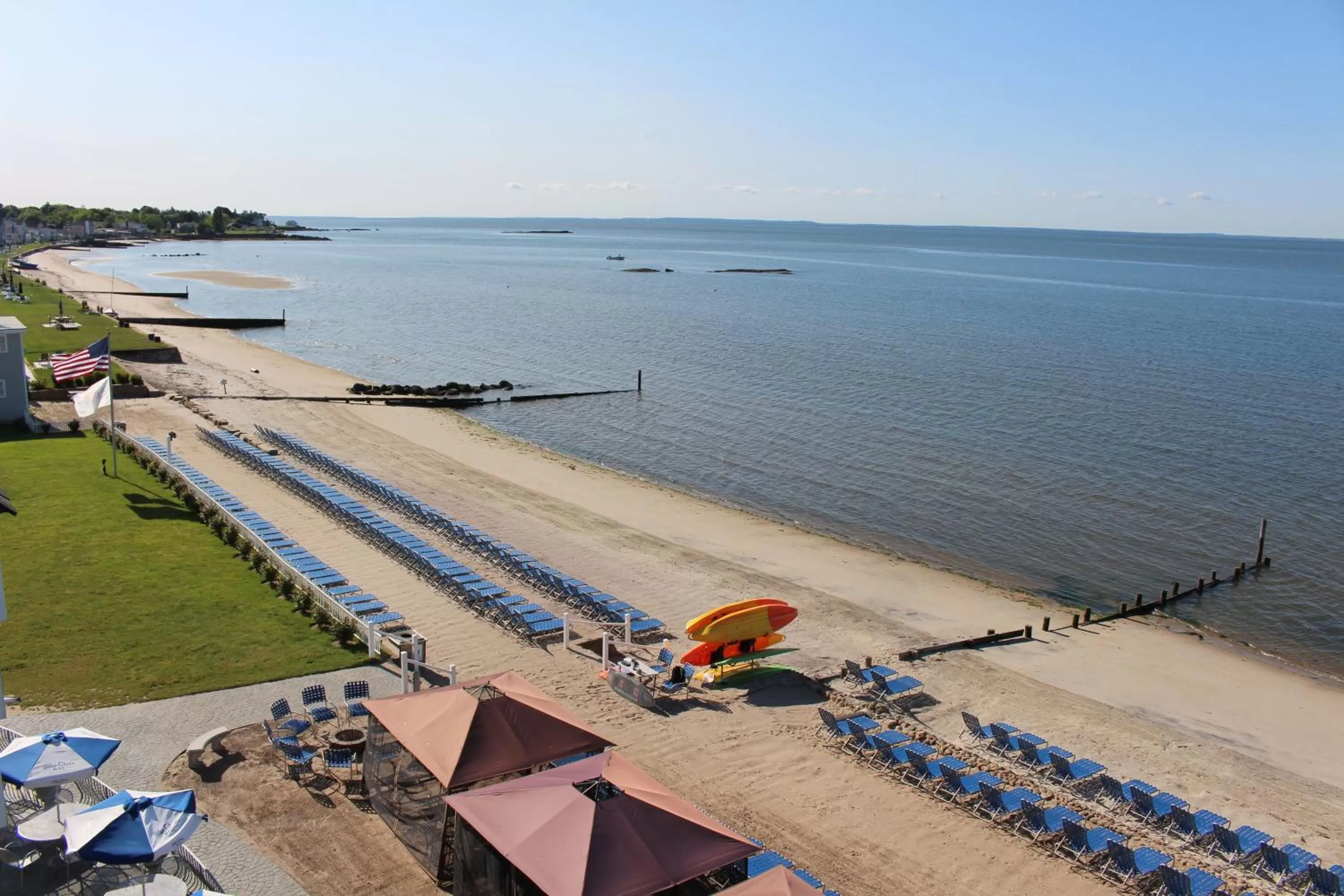 Beach in Water's Edge Resort & Spa