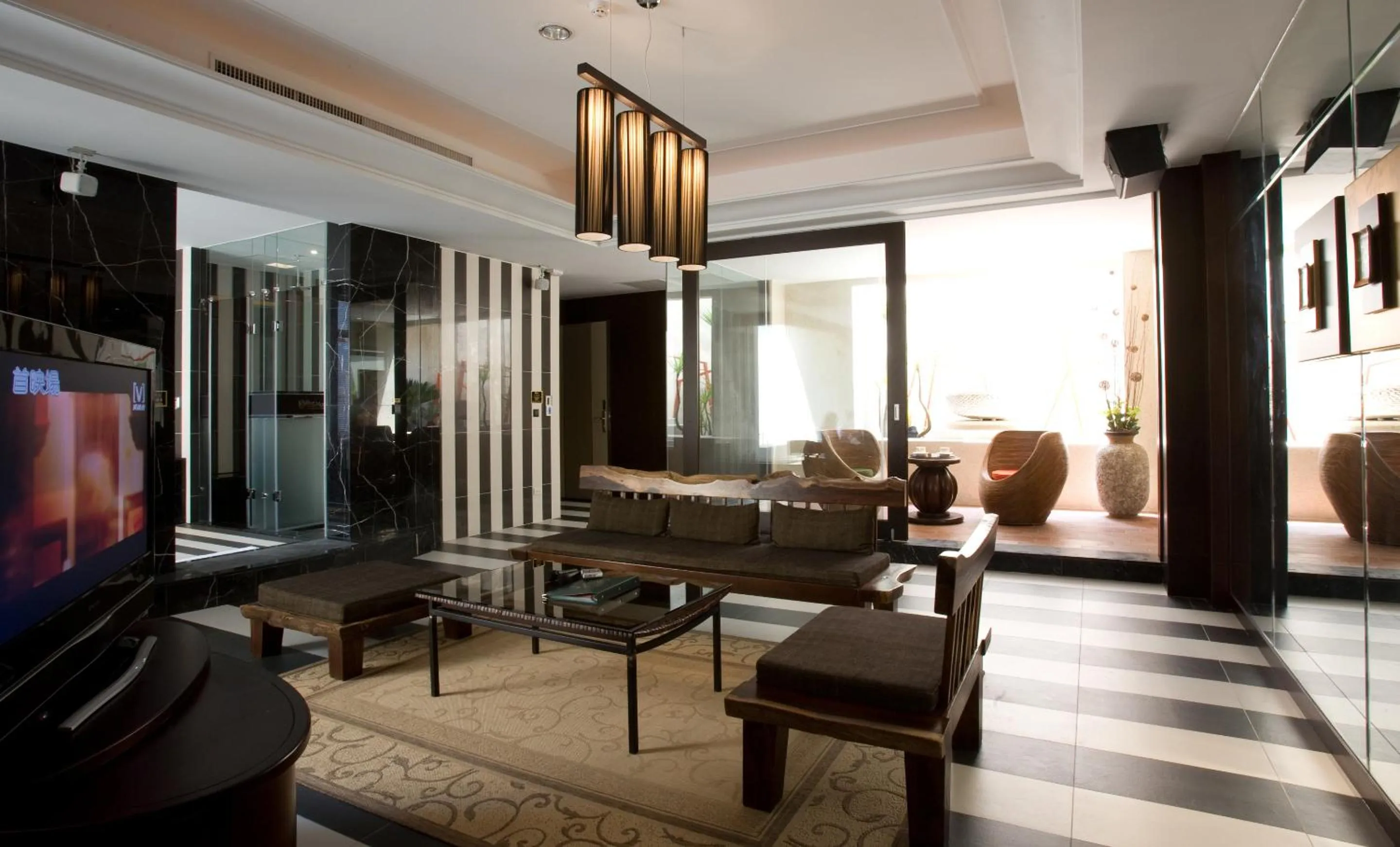 Living room in Yes Motel