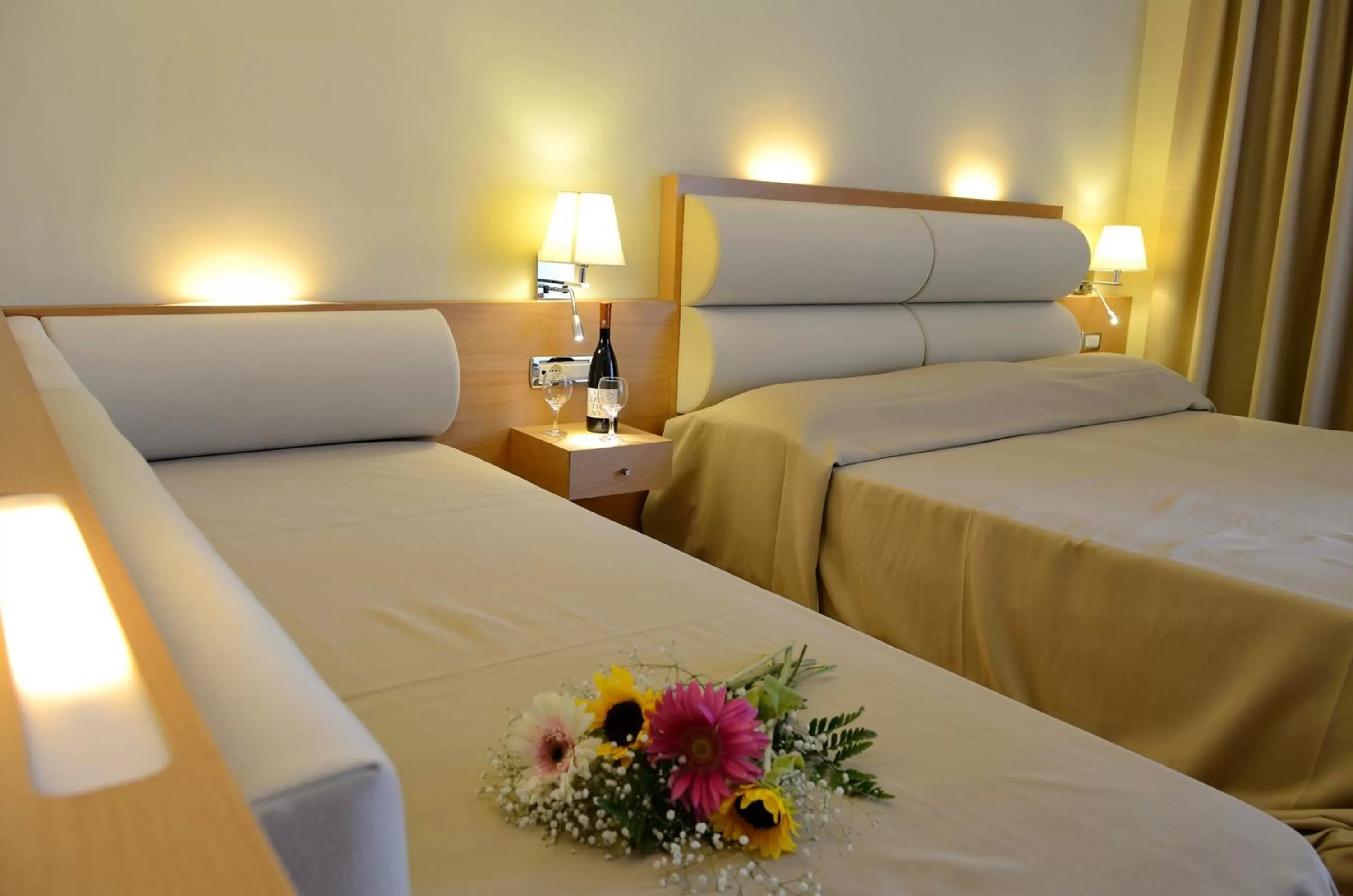 Bed in Maritina Hotel