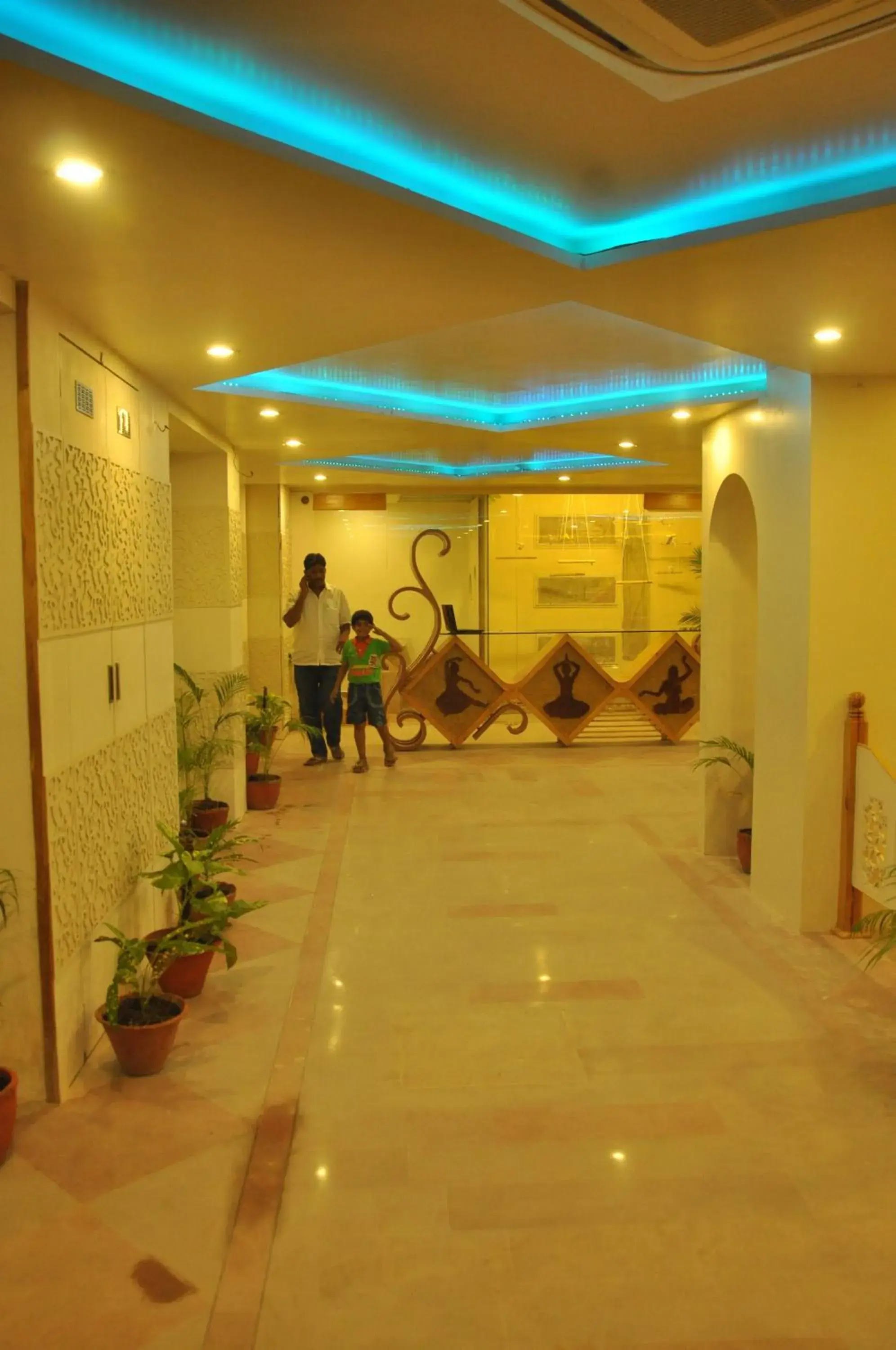 Lobby or reception in Hotel Banaras Haveli