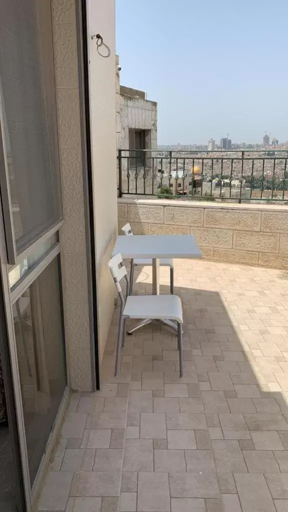 Balcony/Terrace in Mount of Olives Hotel