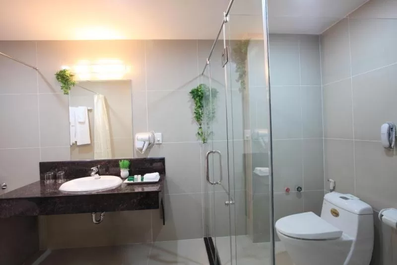 Shower, Bathroom in River Hotel