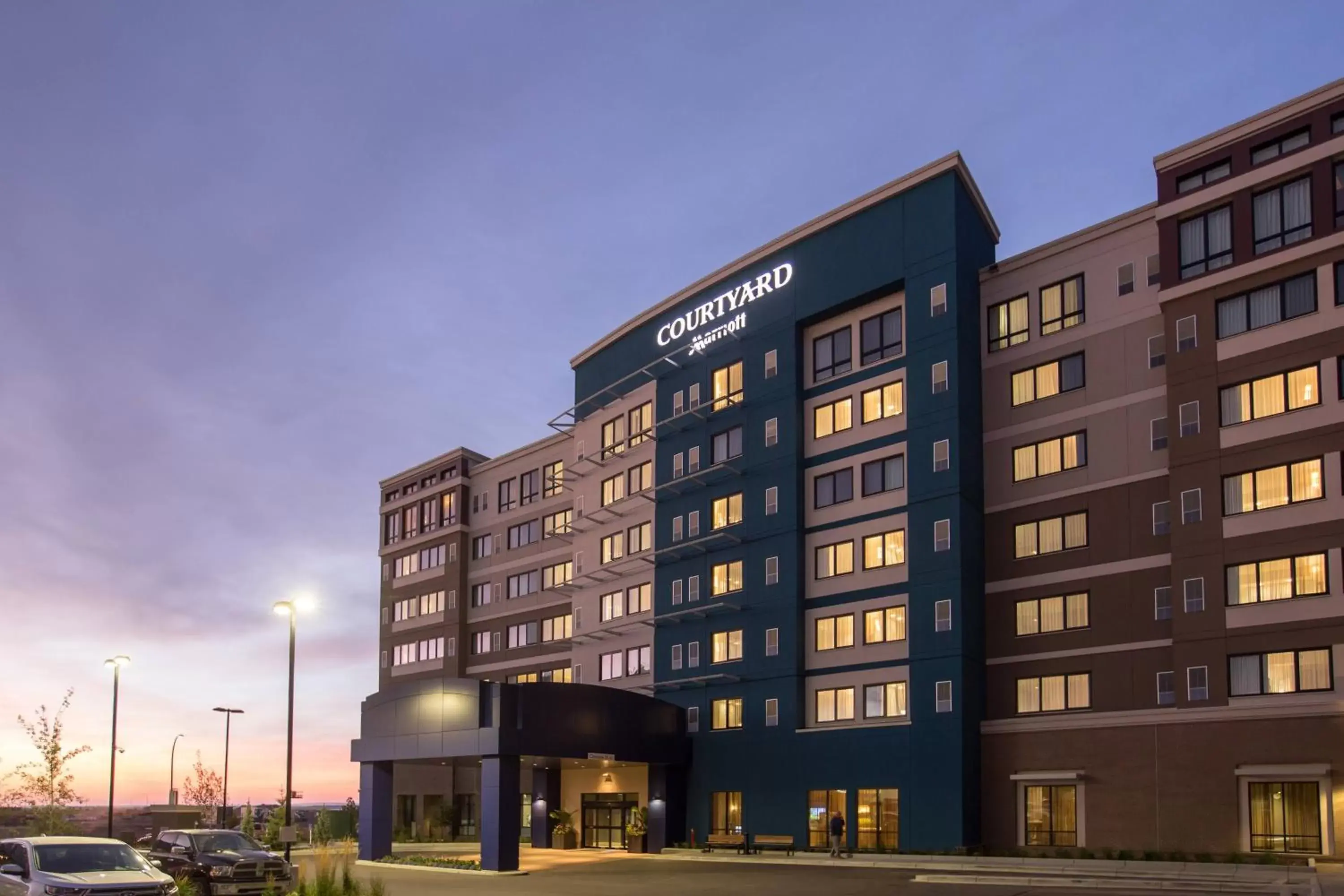 Property Building in Courtyard by Marriott Calgary South