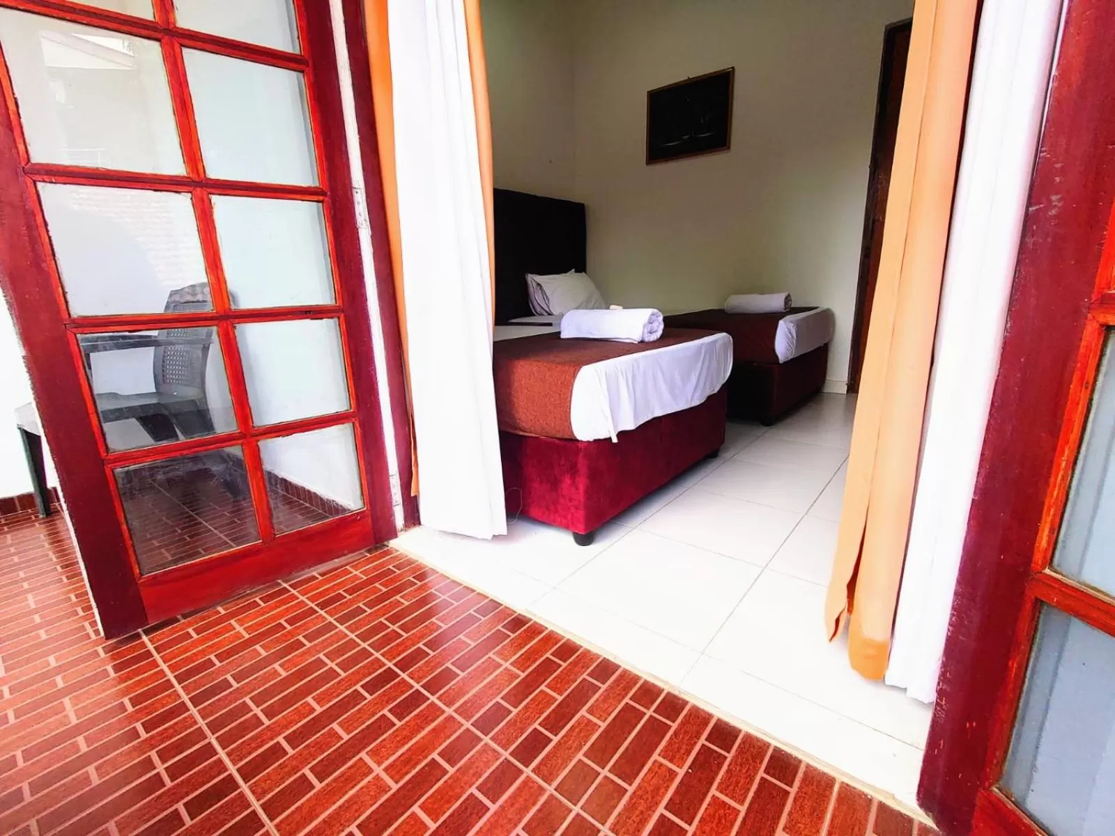 Bed in Seyara Holiday Resort