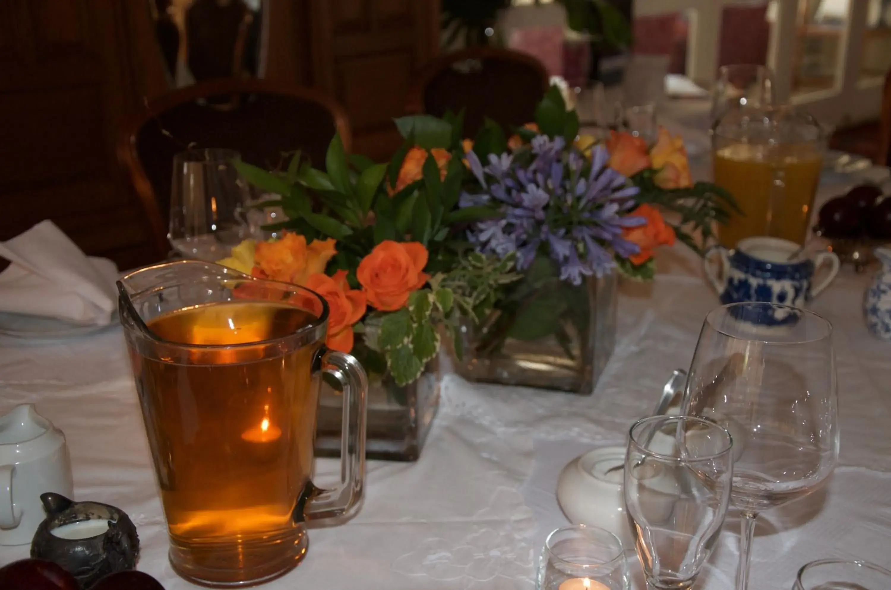 Dining area in Lemoenkloof Guesthouse