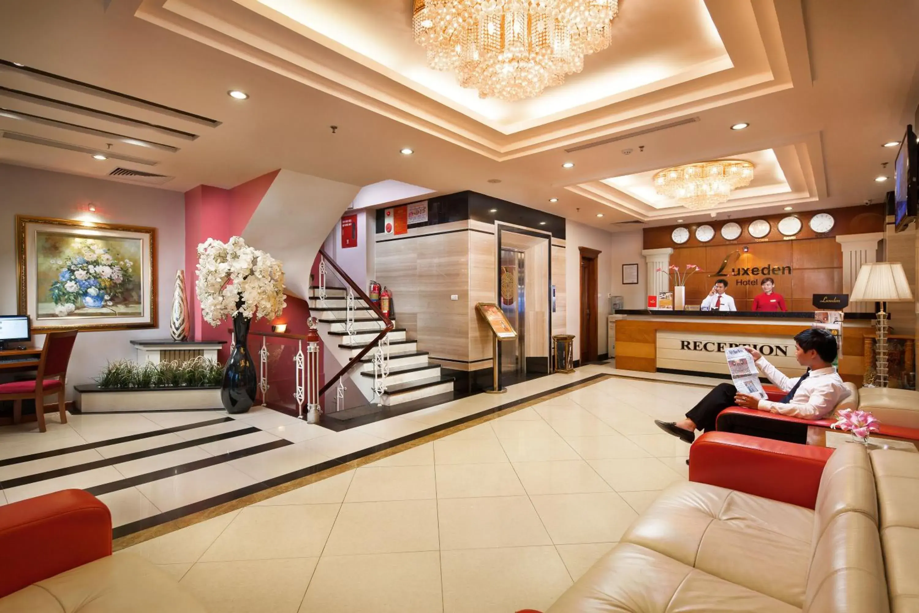 Lobby or reception, Lobby/Reception in Luxeden Hotel
