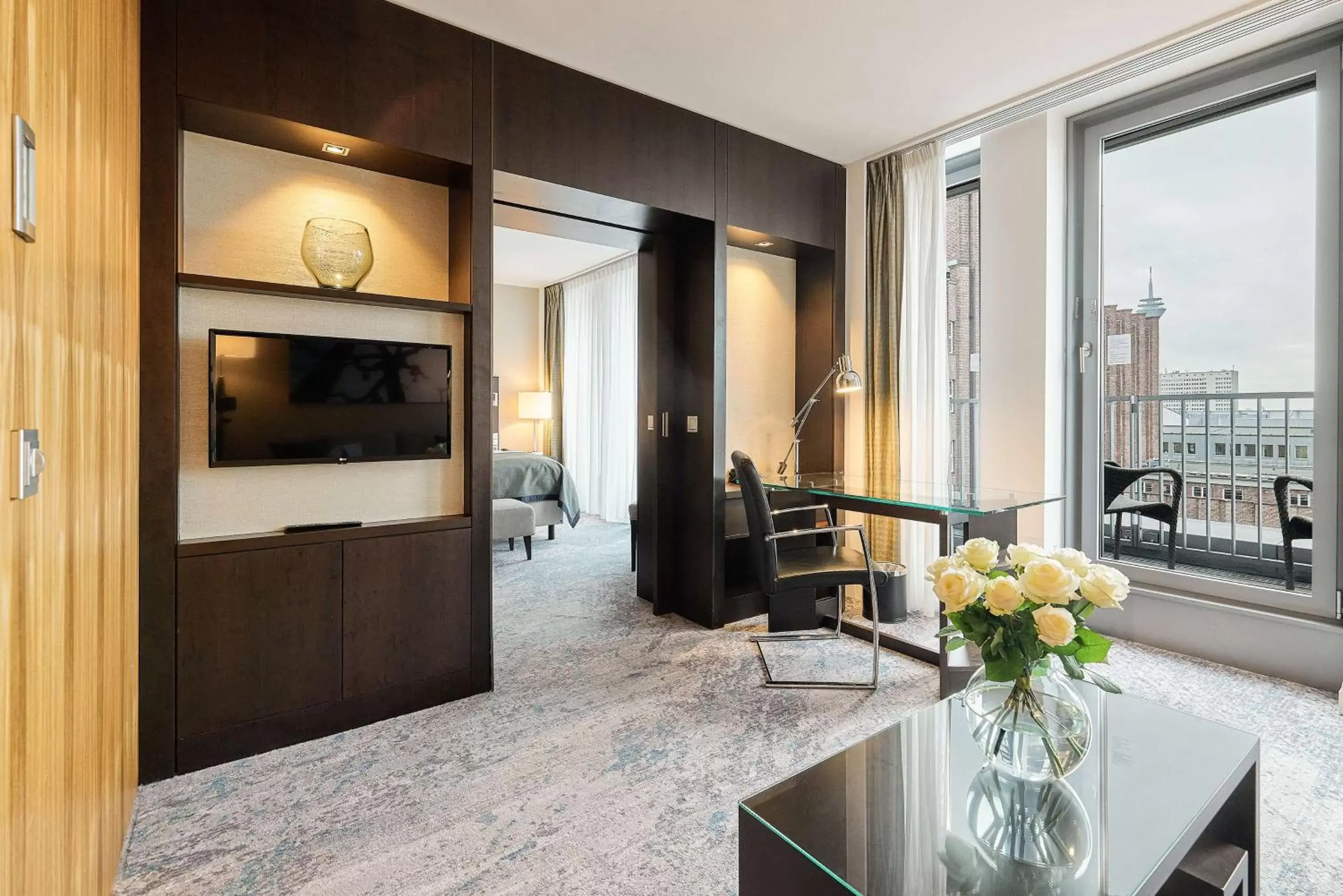Suite with Balcony in Hotel Kö59 Düsseldorf - Member of Hommage Luxury Hotels Collection