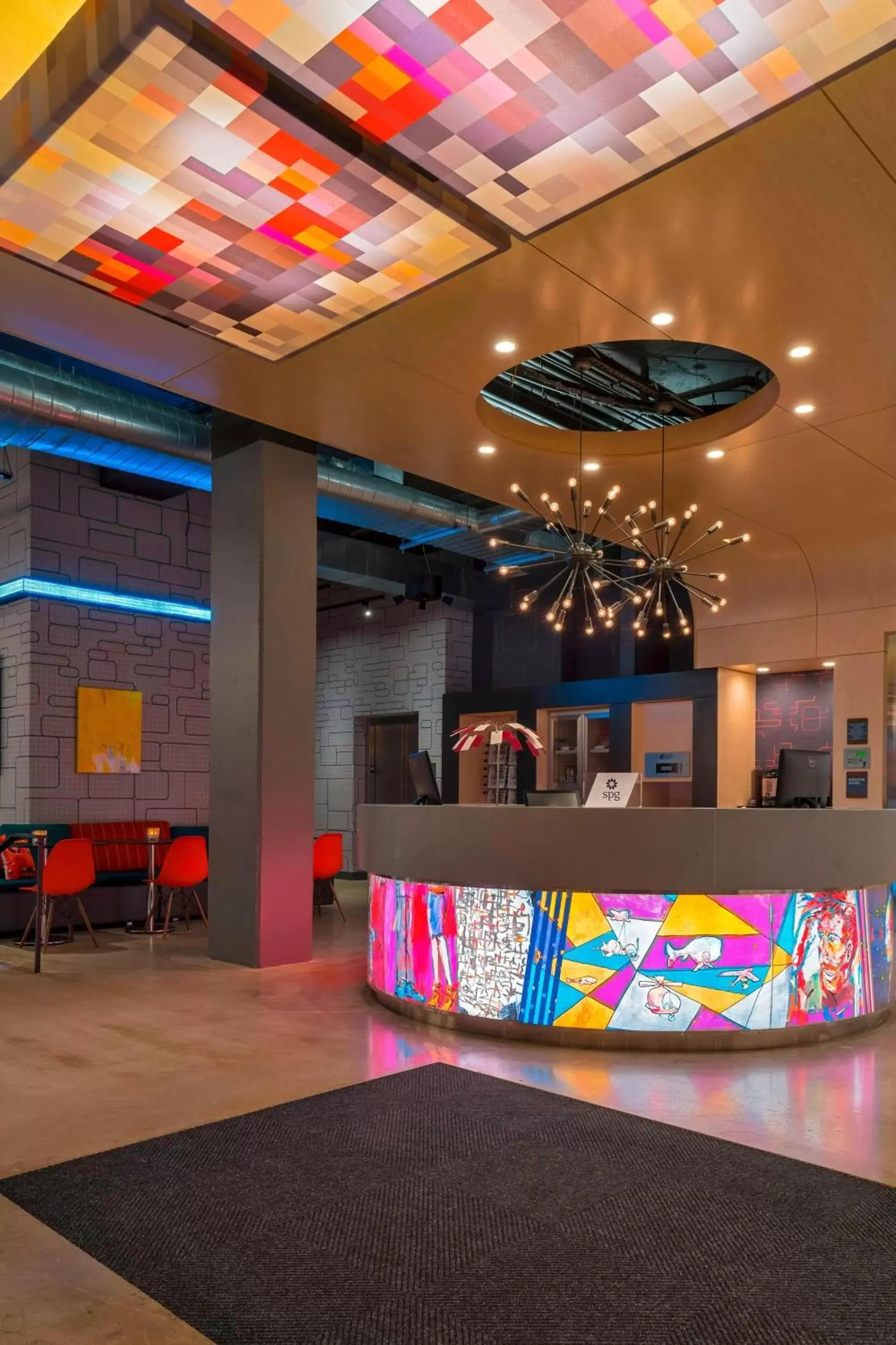 Lobby or reception in Aloft College Station