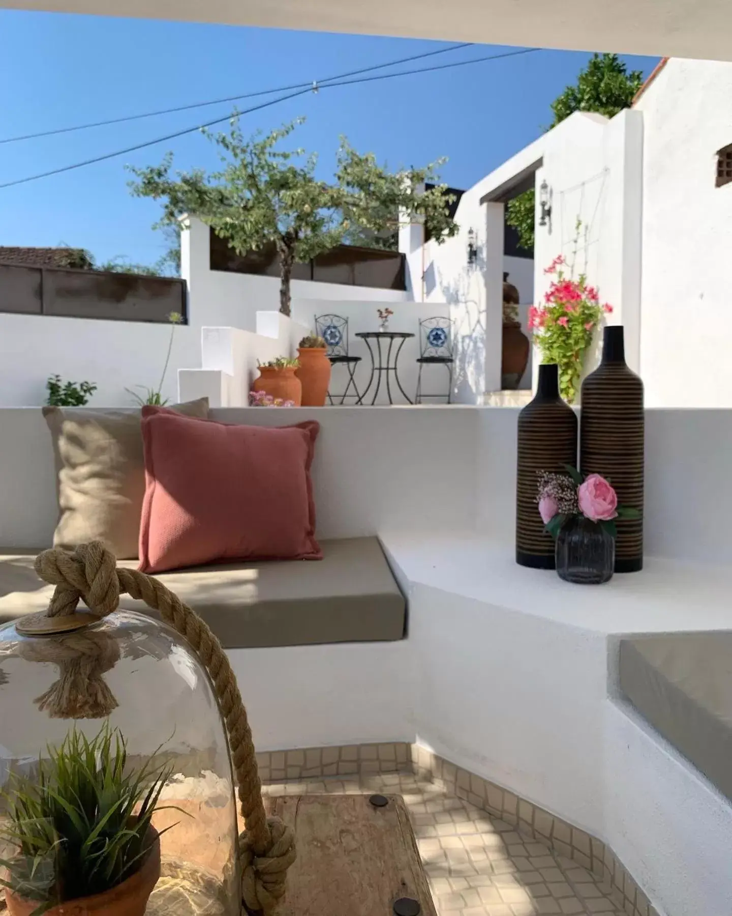 Seating area in Casa Da Oliveira