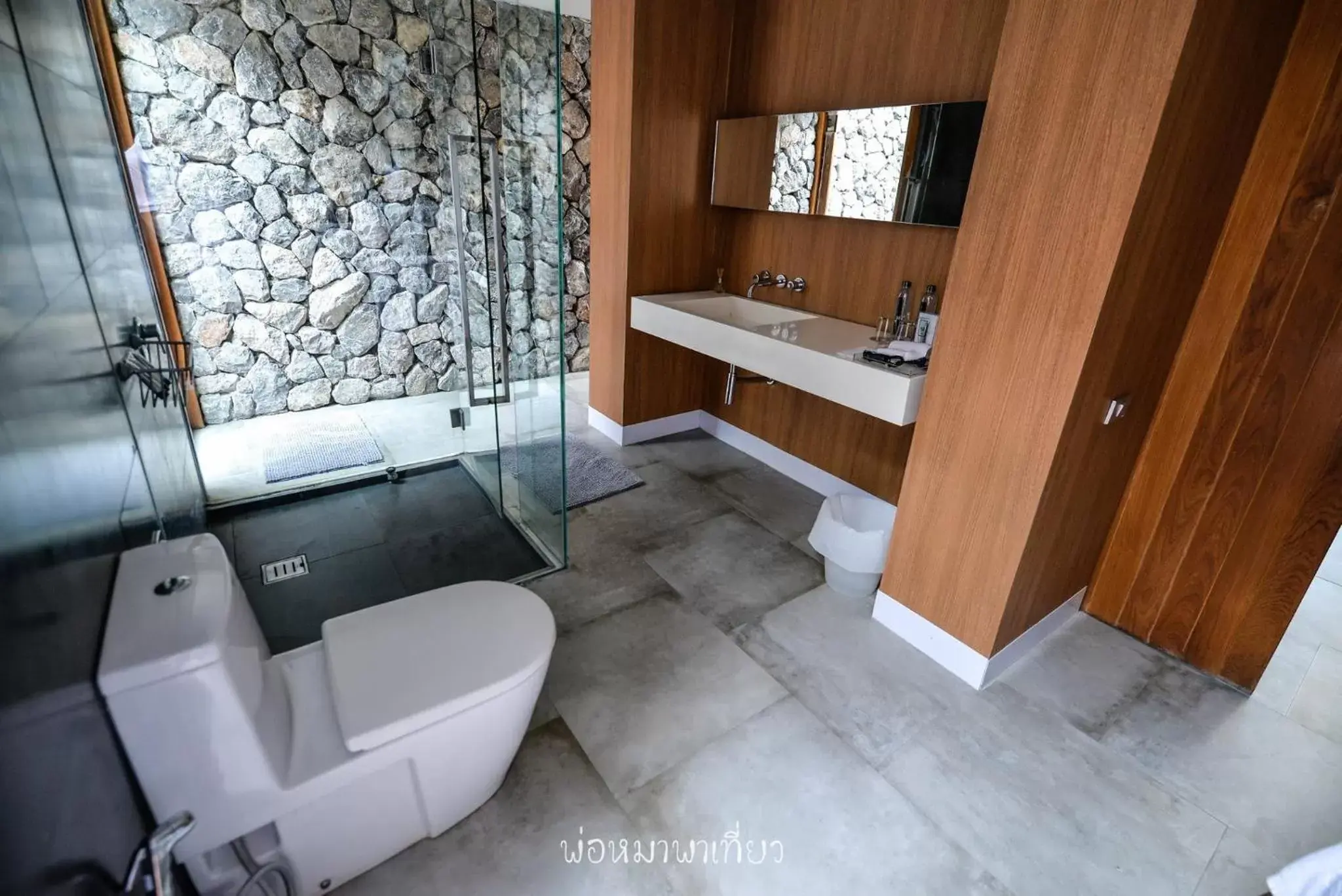 Shower, Bathroom in Tolani Resort Kui Buri