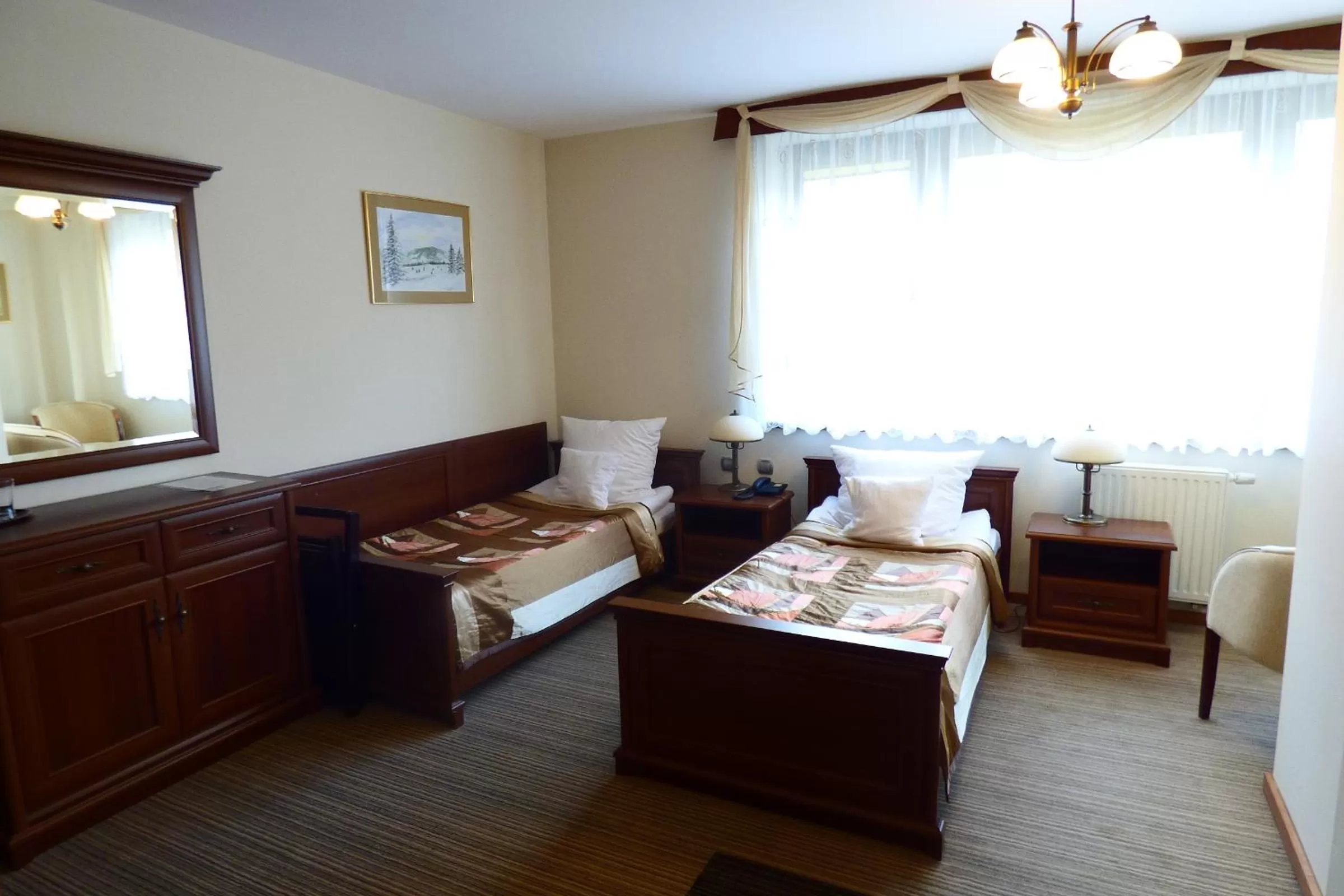 Photo of the whole room, Bed in Ośrodek Natura Zdrój Wellness & SPA