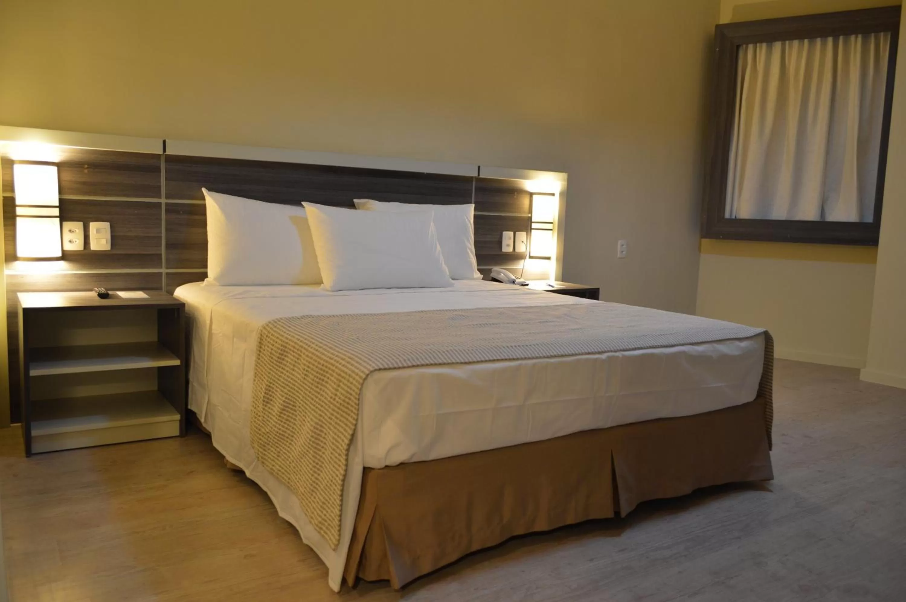 Photo of the whole room, Bed in Master Express Dom Pedro II - próximo ao Consulado Americano e Aeroporto