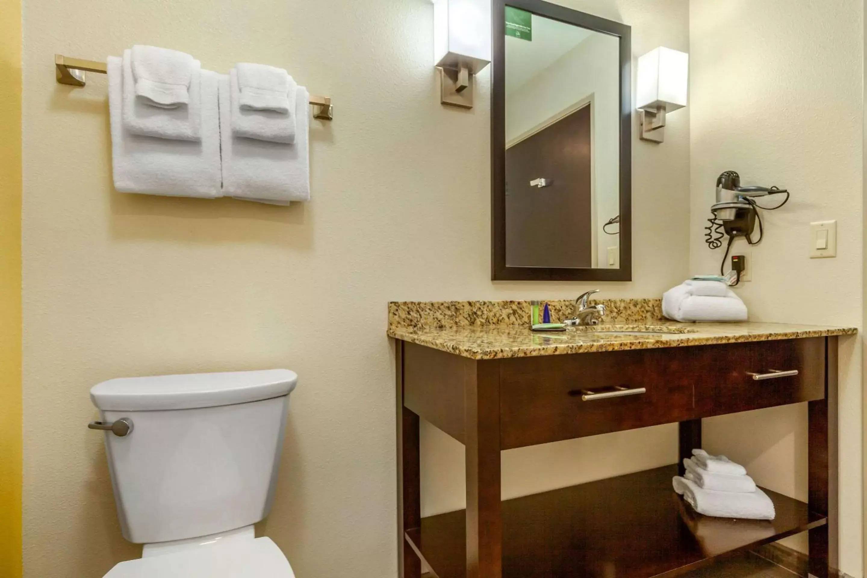Bathroom in Sleep Inn & Suites Lincoln University Area