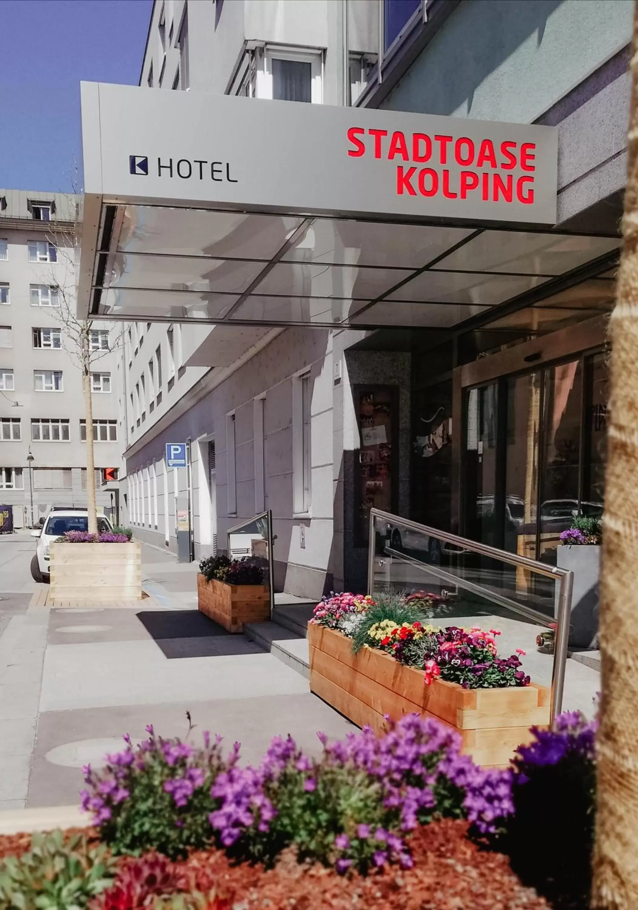 Property building in Stadtoase Kolping Hotel