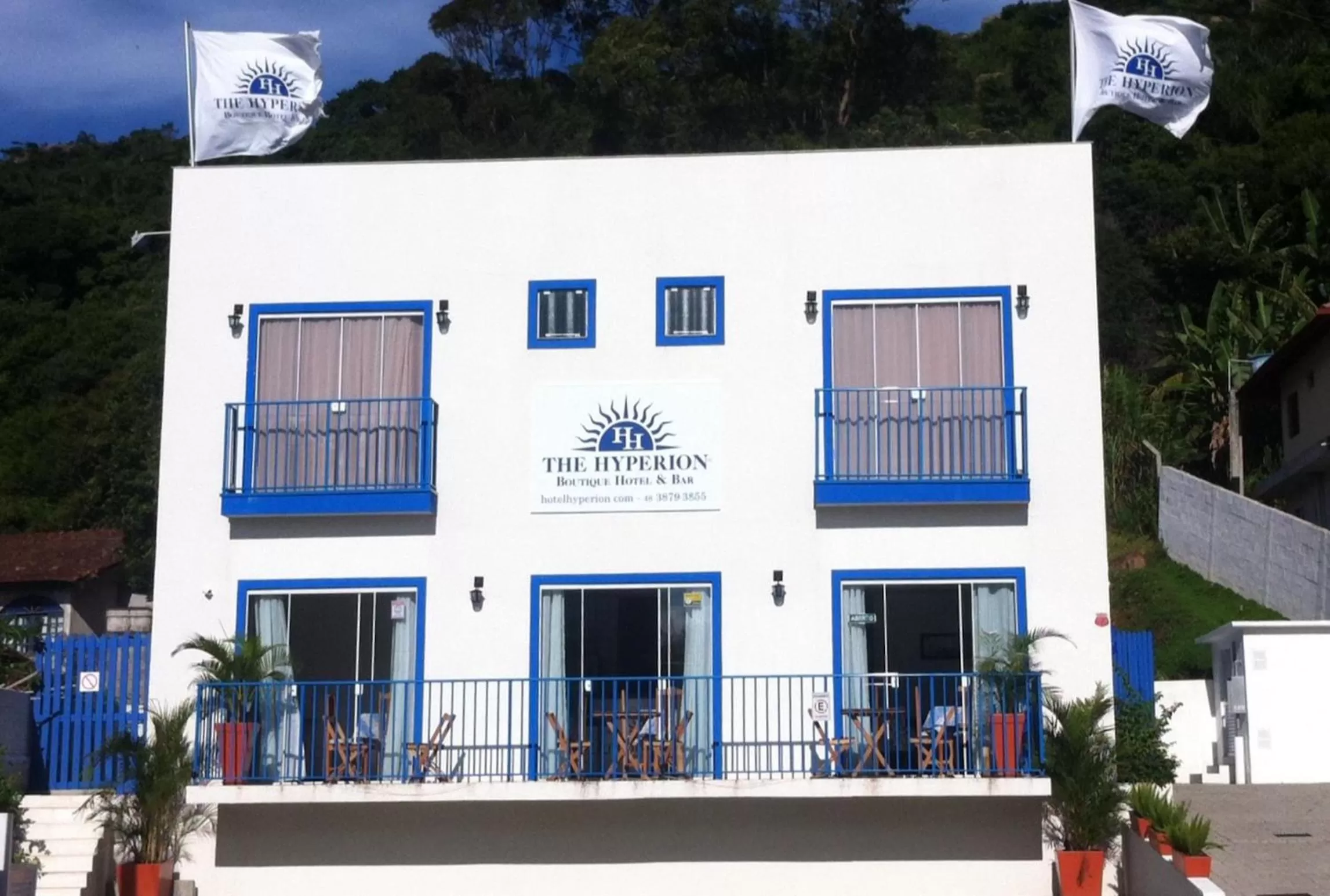 Facade/entrance in The Hyperion Boutique Hotel