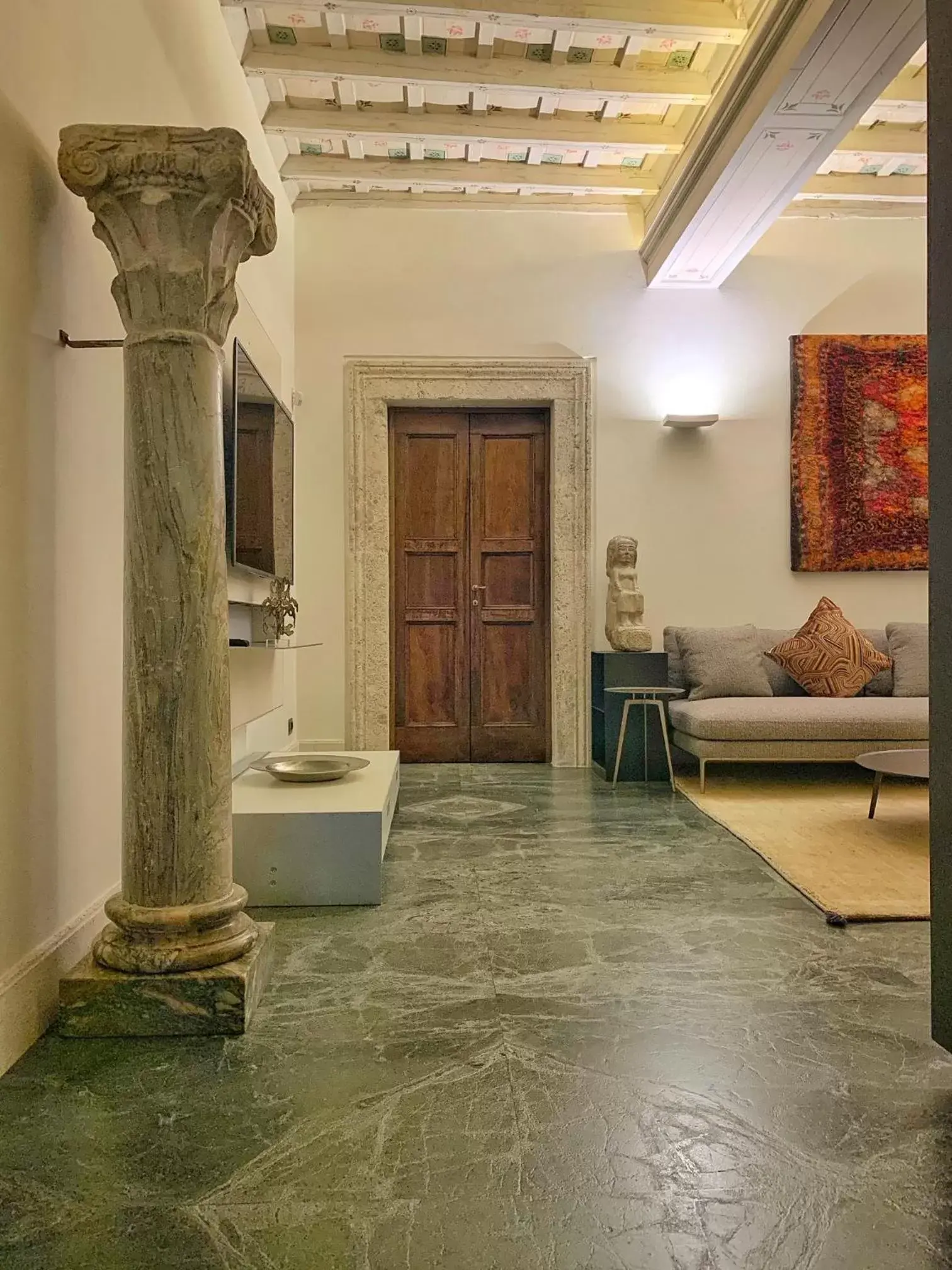 Living room in Palazzo Delle Pietre - Luxury Apartments