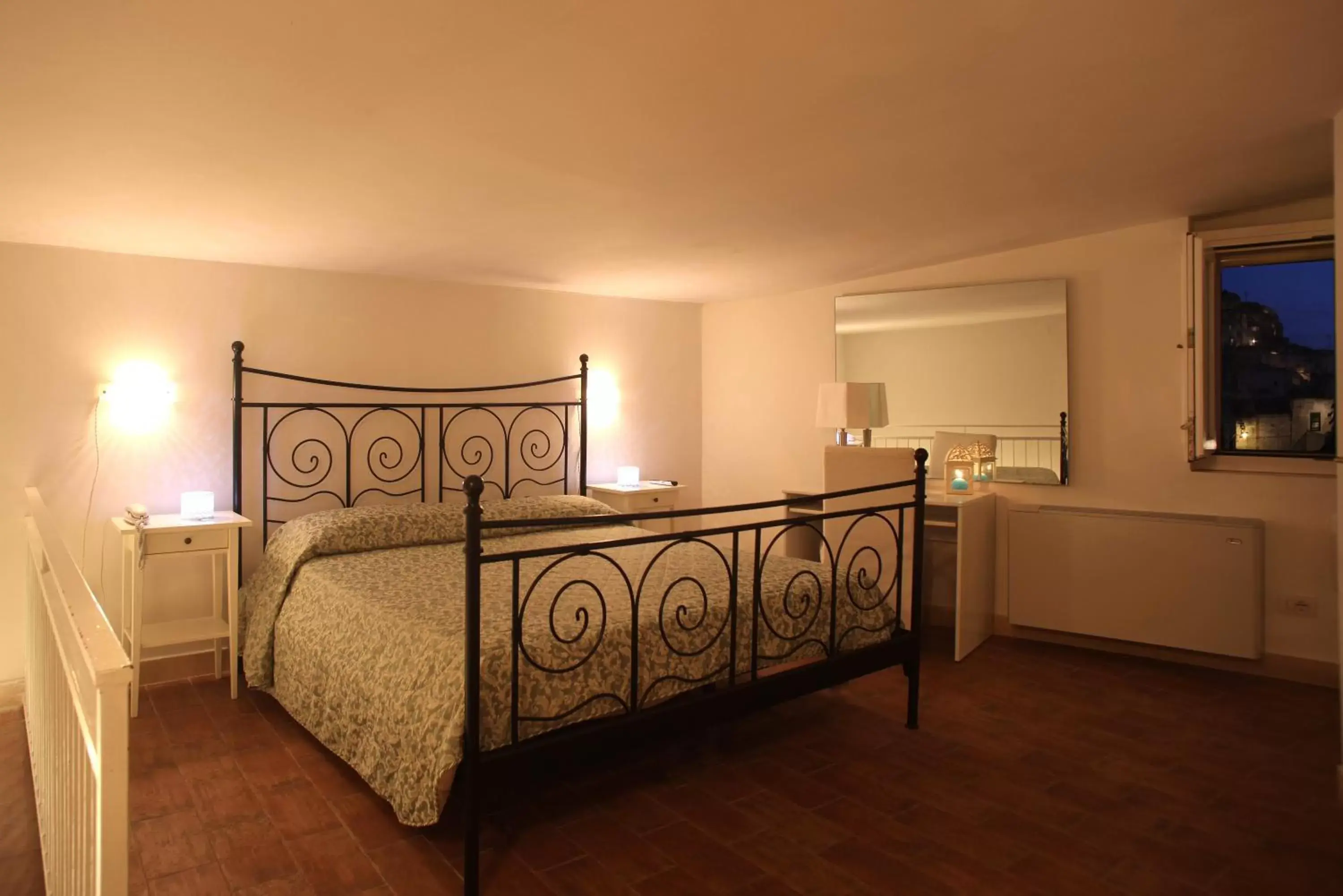 Bed in Caveoso Hotel