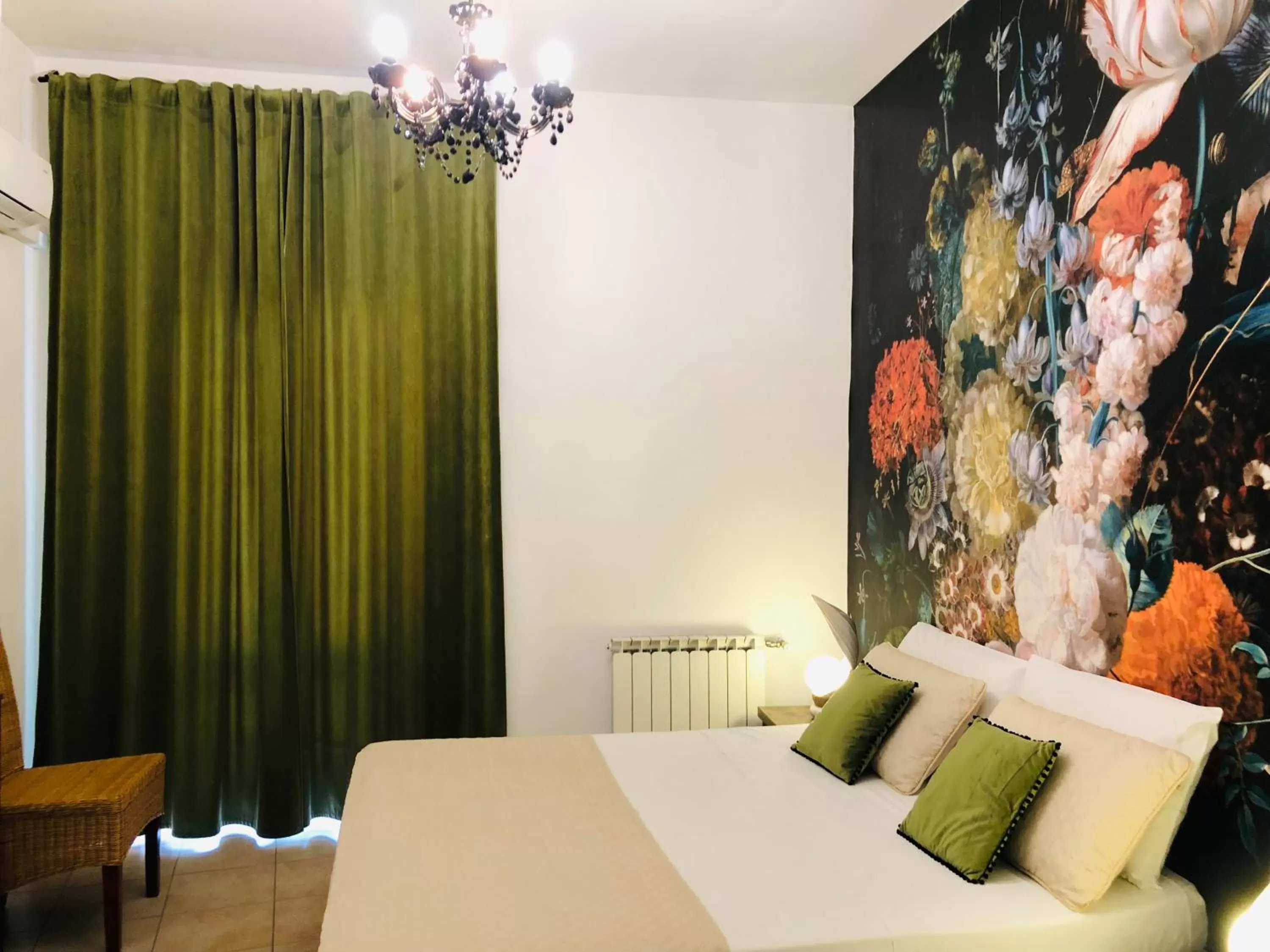 Bedroom, Bed in B&B Fashion style