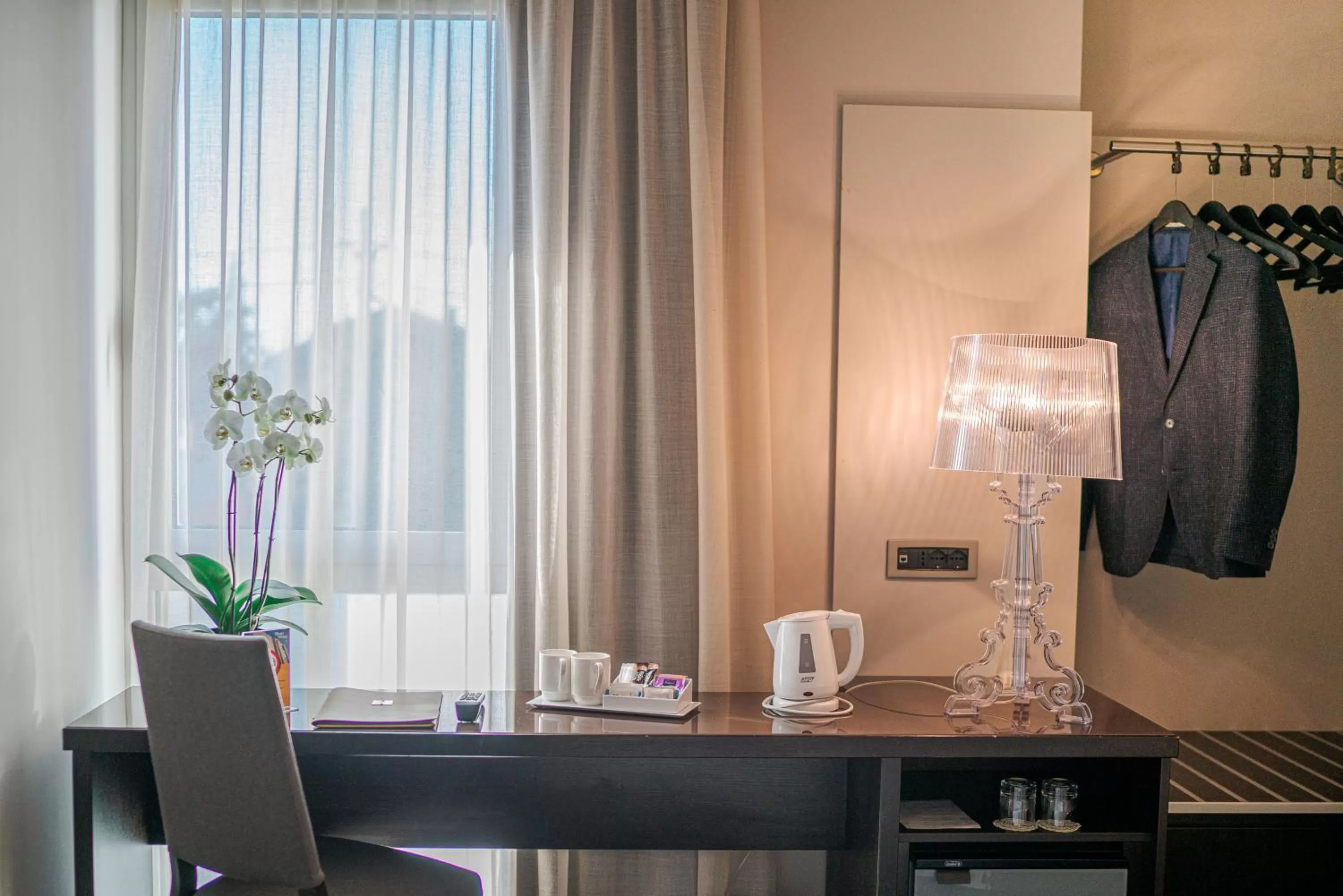 Shower in Hotel Franz