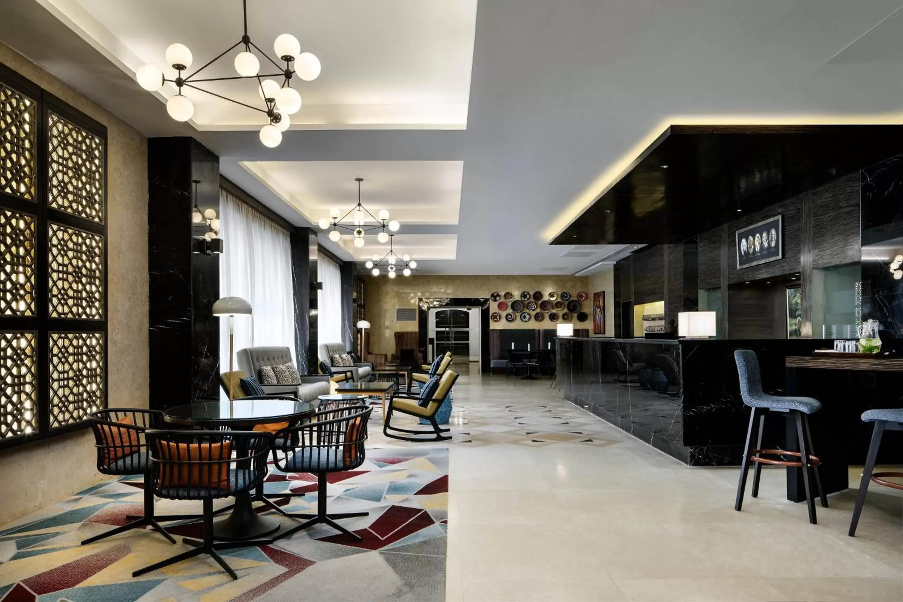 Lobby or reception in Four Points by Sheraton Dar es Salaam New Africa Lobby or reception in Four Points by Sheraton Dar es Salaam New Africa