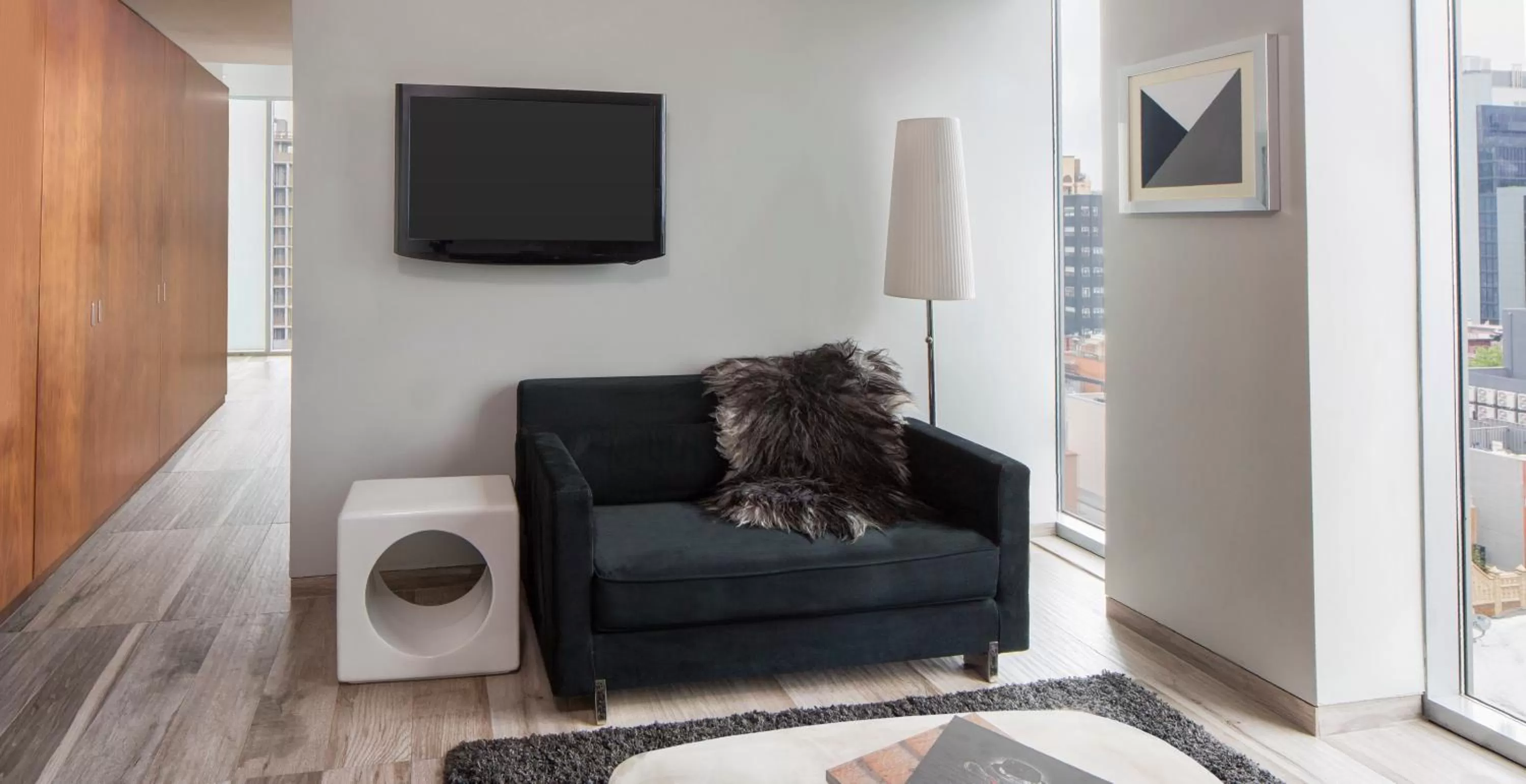 Seating area in Hotel on Rivington