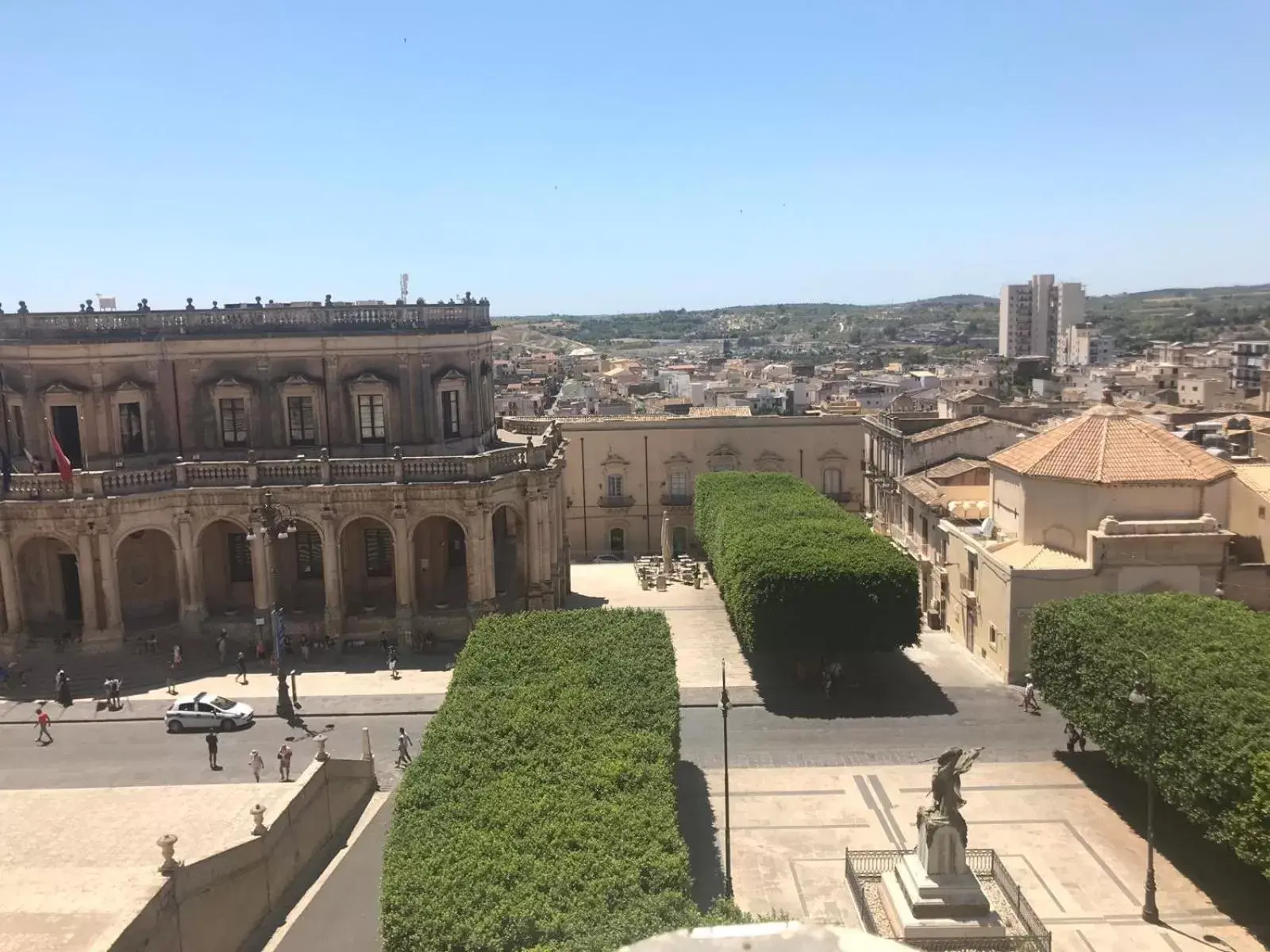 City view in Landolina Palace Hotel City view in Landolina Palace Hotel