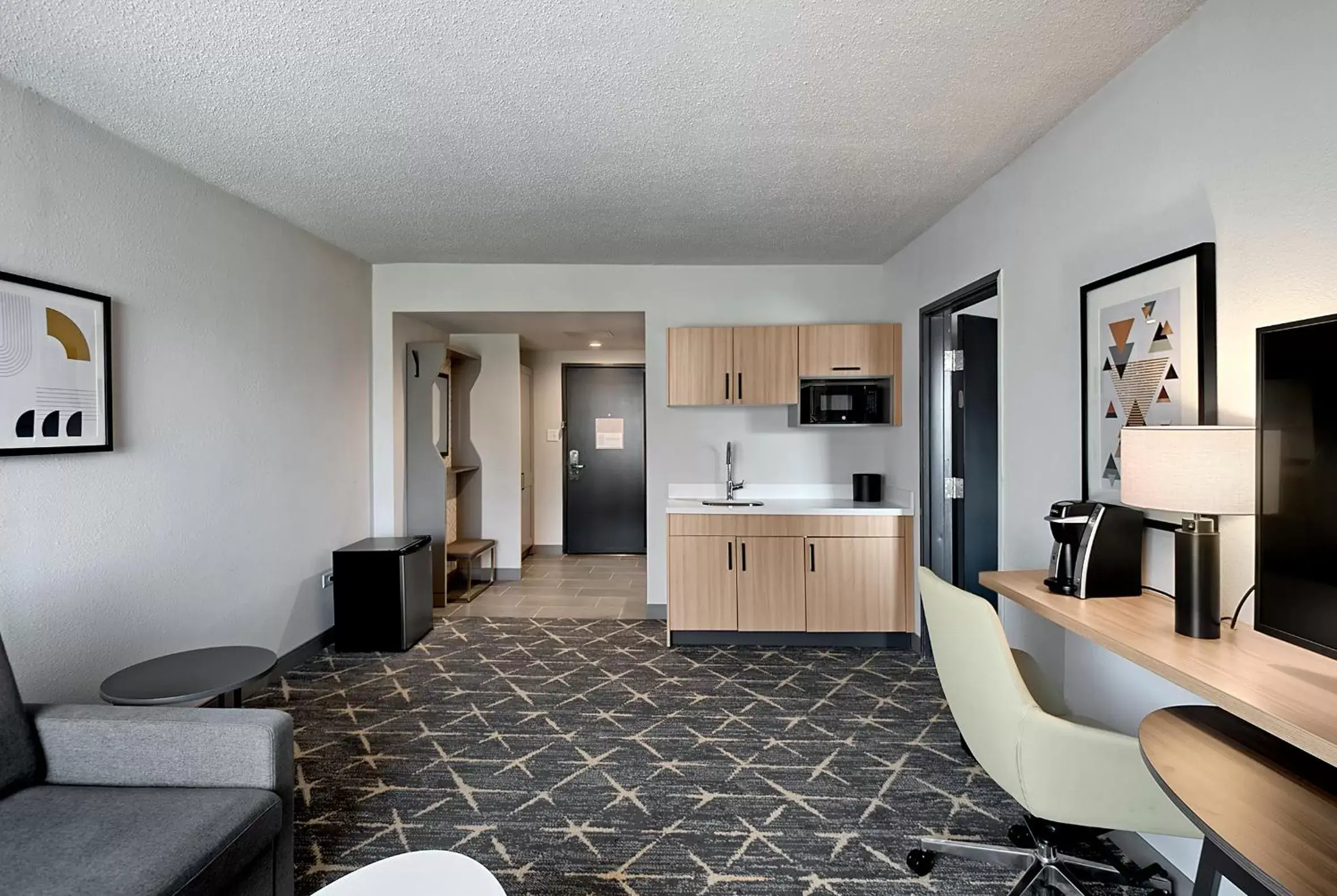 TV and multimedia, Kitchen/Kitchenette in Holiday Inn Hotel & Suites Chicago - Downtown, an IHG Hotel