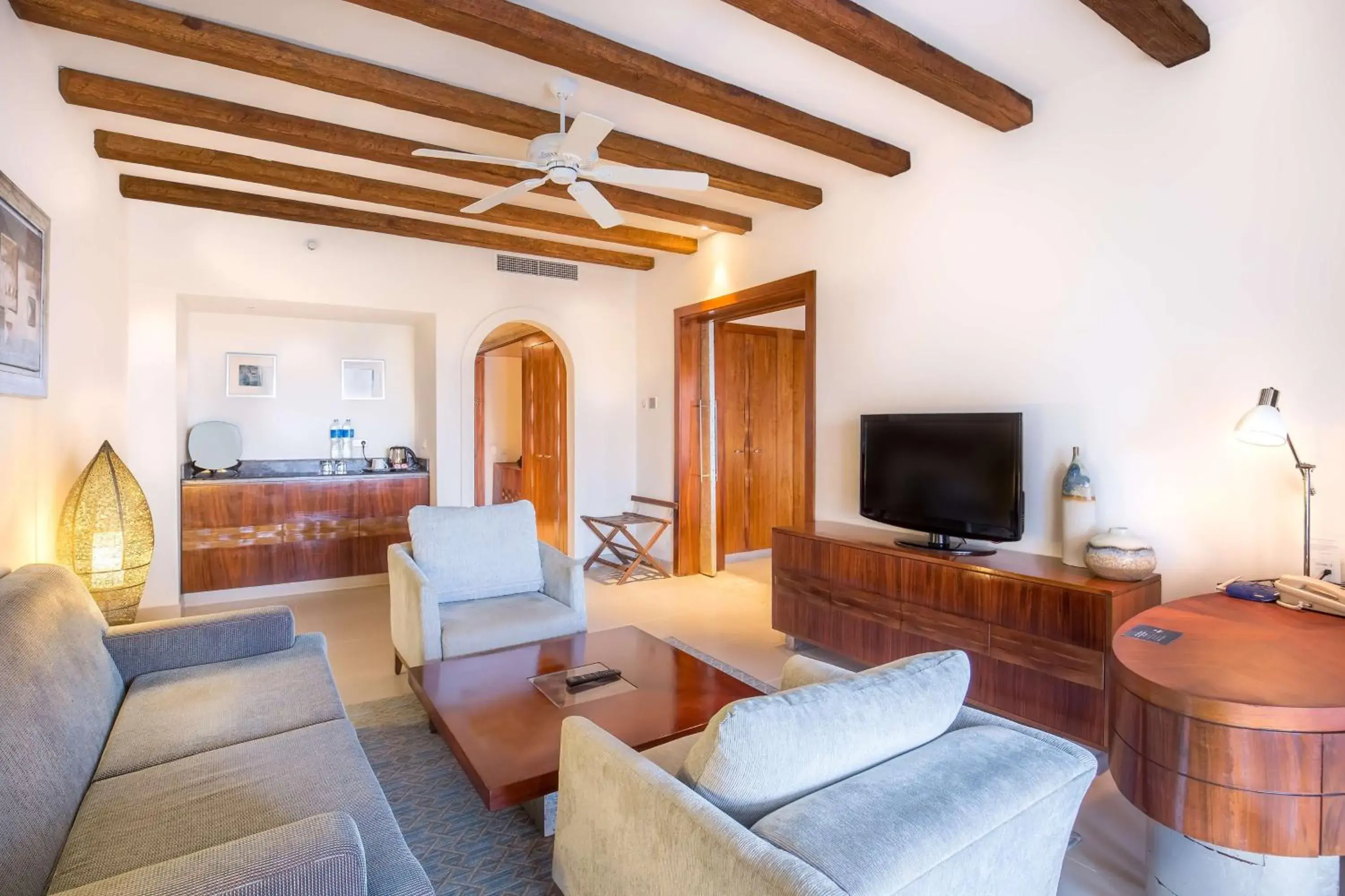 Bedroom, Seating Area in Hilton Marsa Alam Nubian Resort