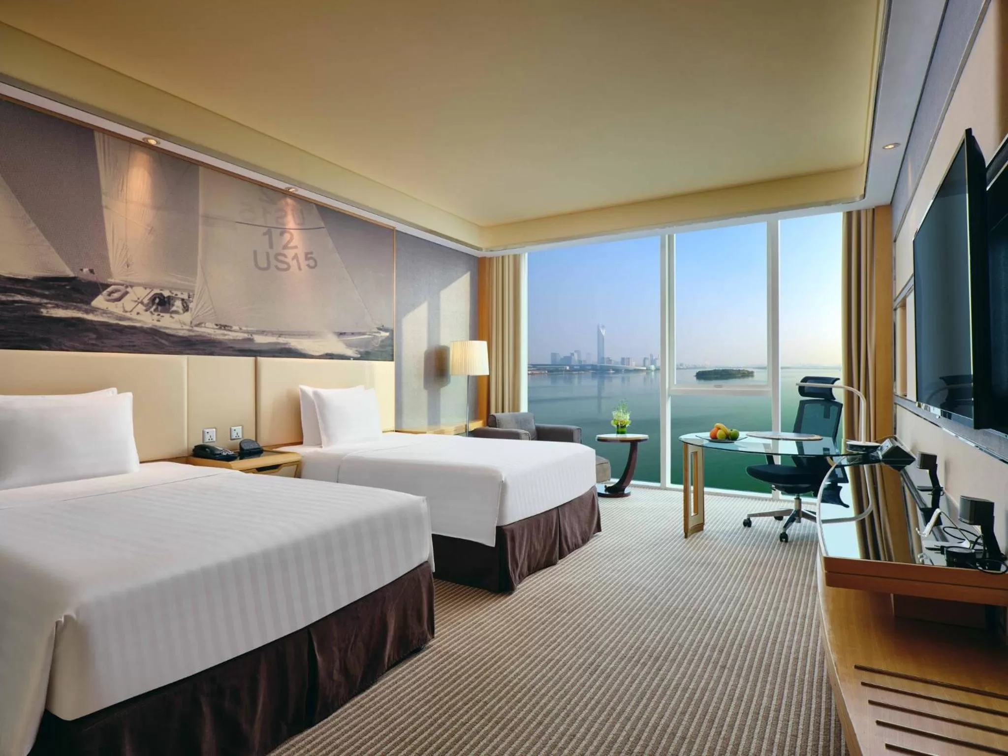 Photo of the whole room, Bed in Crowne Plaza Suzhou by IHG