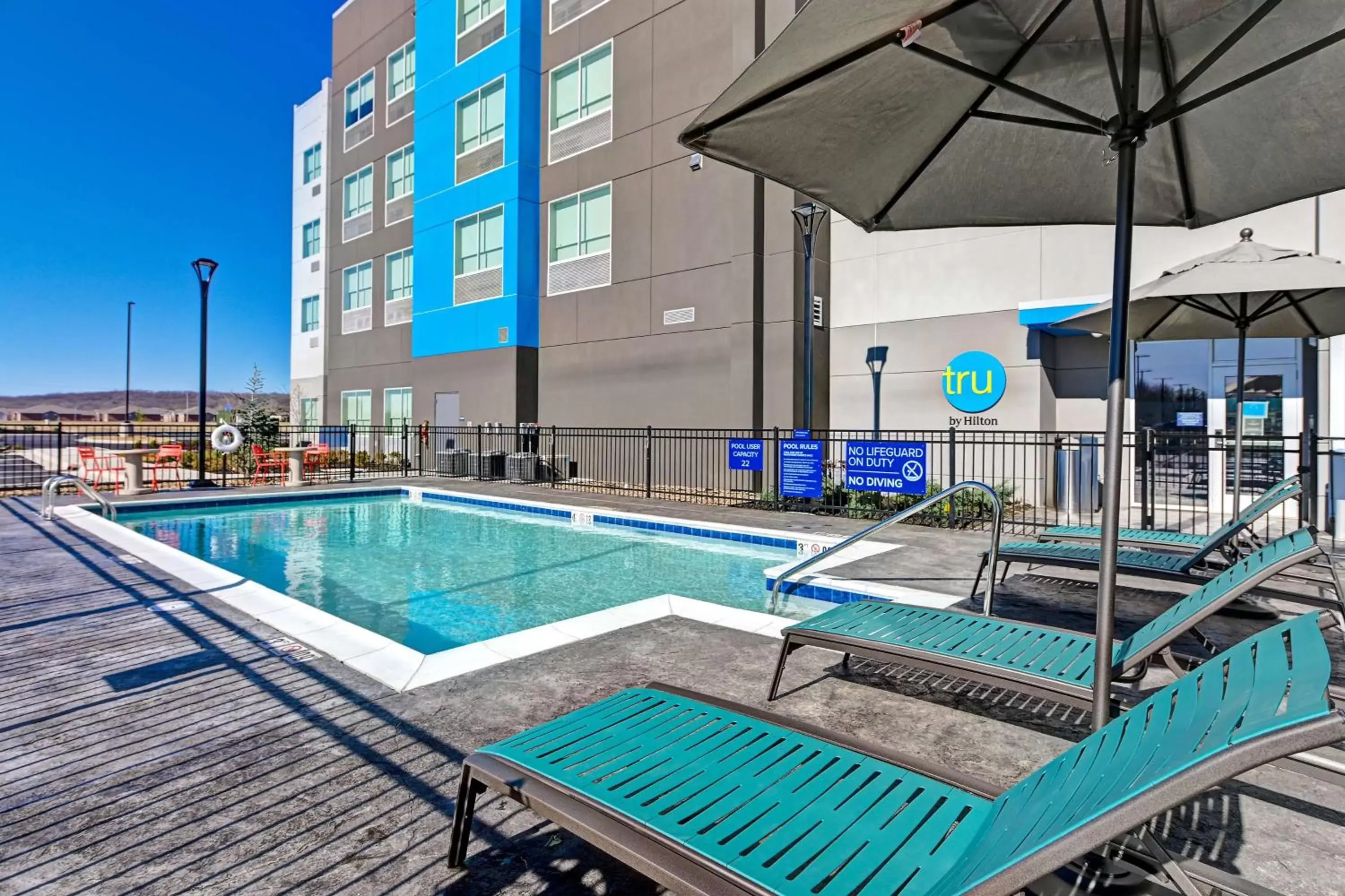 Pool view in Tru By Hilton Tahlequah, Ok Pool view in Tru By Hilton Tahlequah, Ok