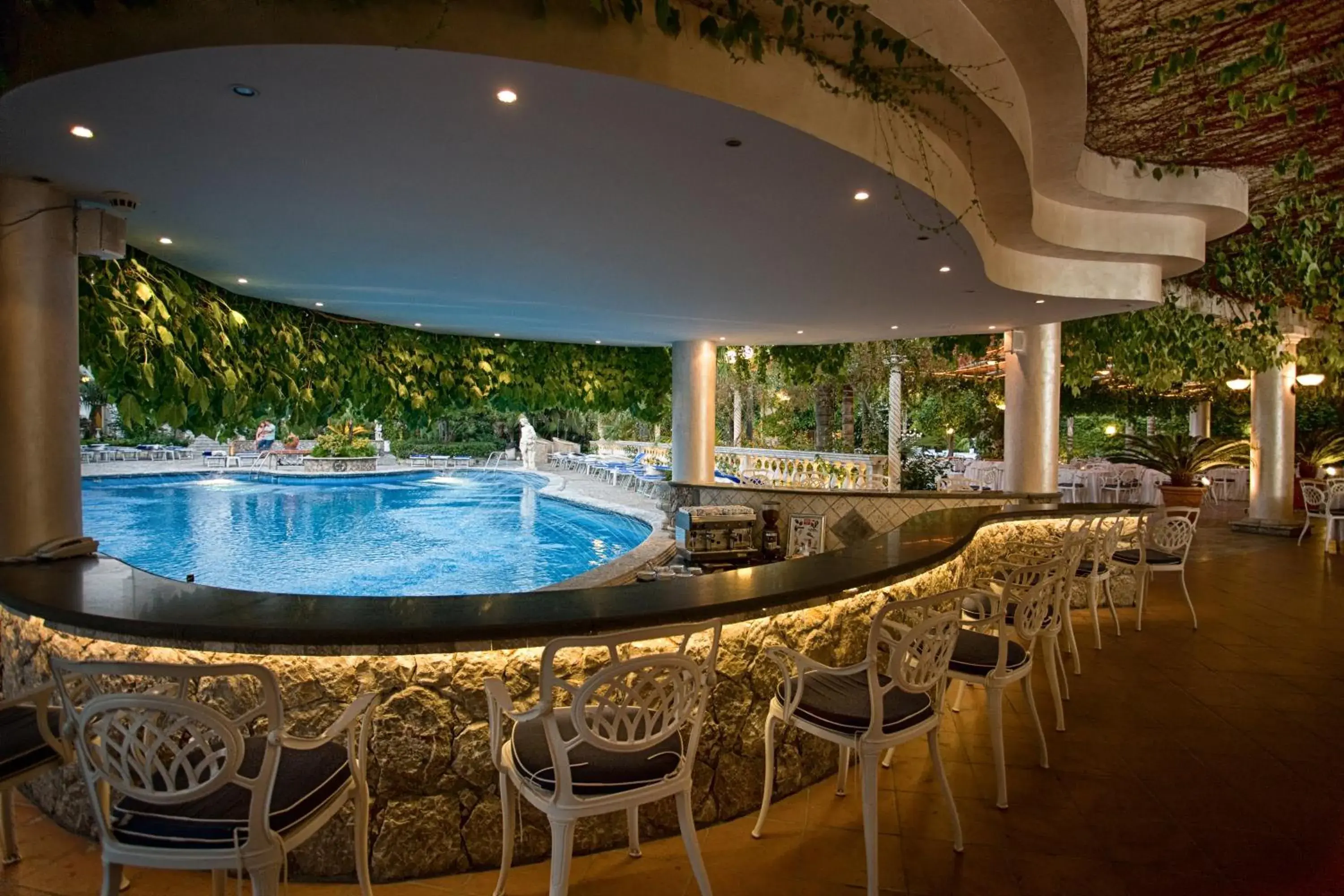 Lounge or bar, Swimming Pool in Sant Alphio Garden Hotel & SPA