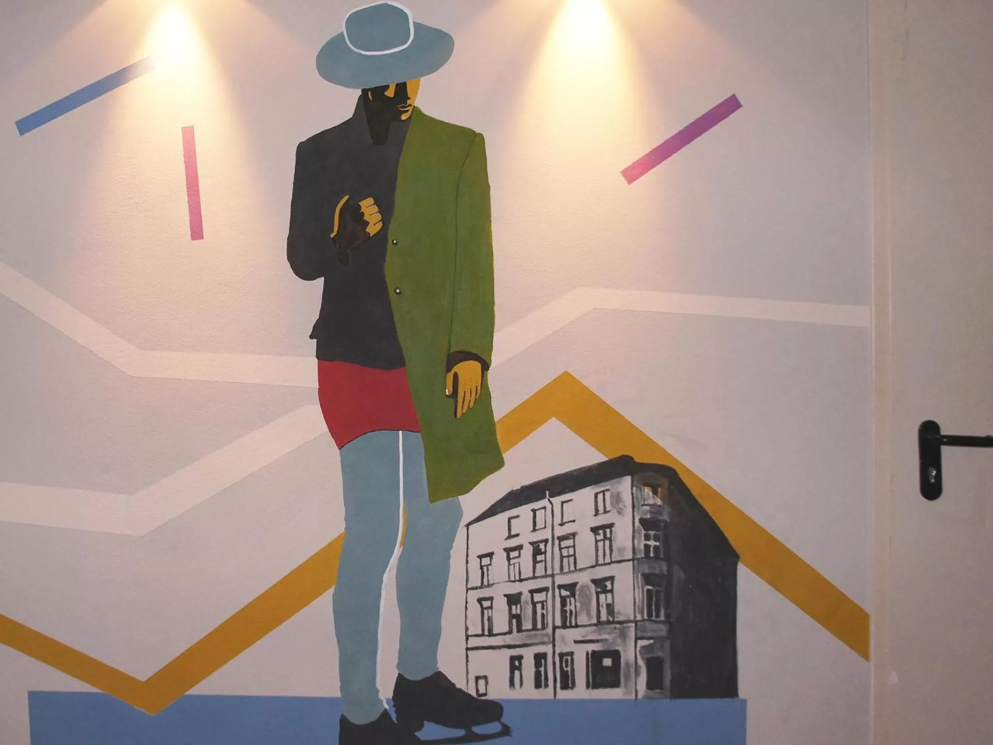 Lobby or reception in Amstel House Hostel