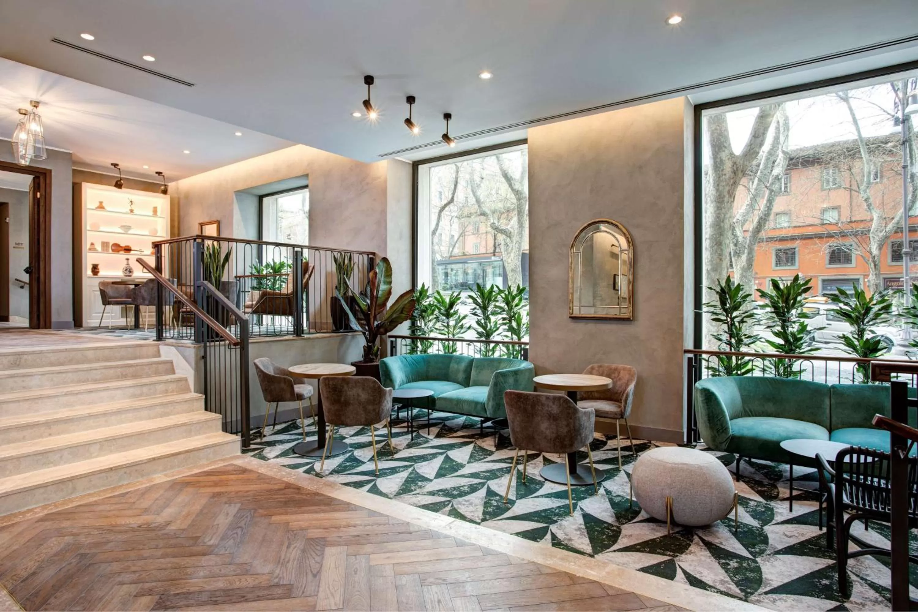 Lobby or reception in DoubleTree By Hilton Rome Monti