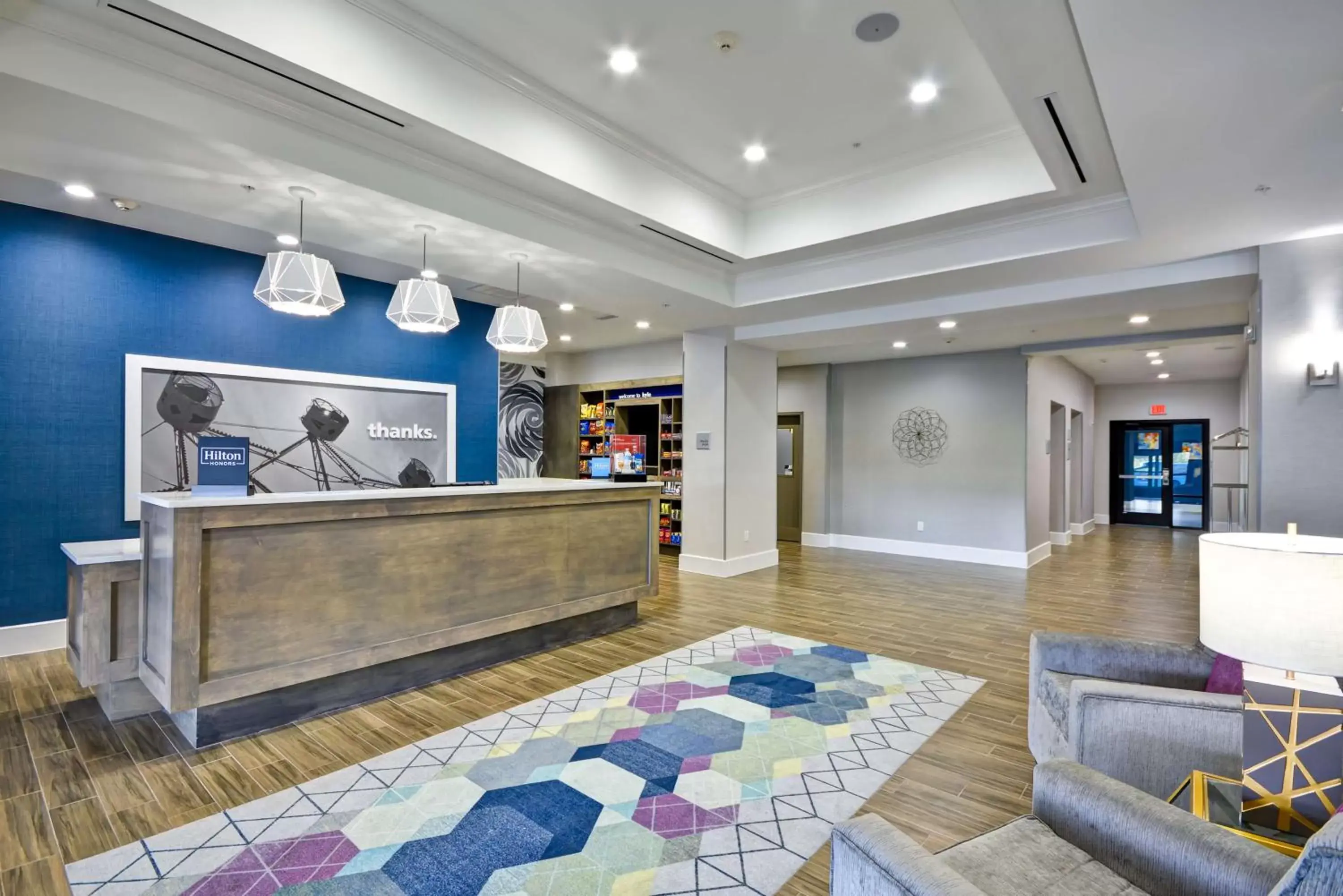 Lobby or reception in Hampton Inn Kyle Lobby or reception in Hampton Inn Kyle
