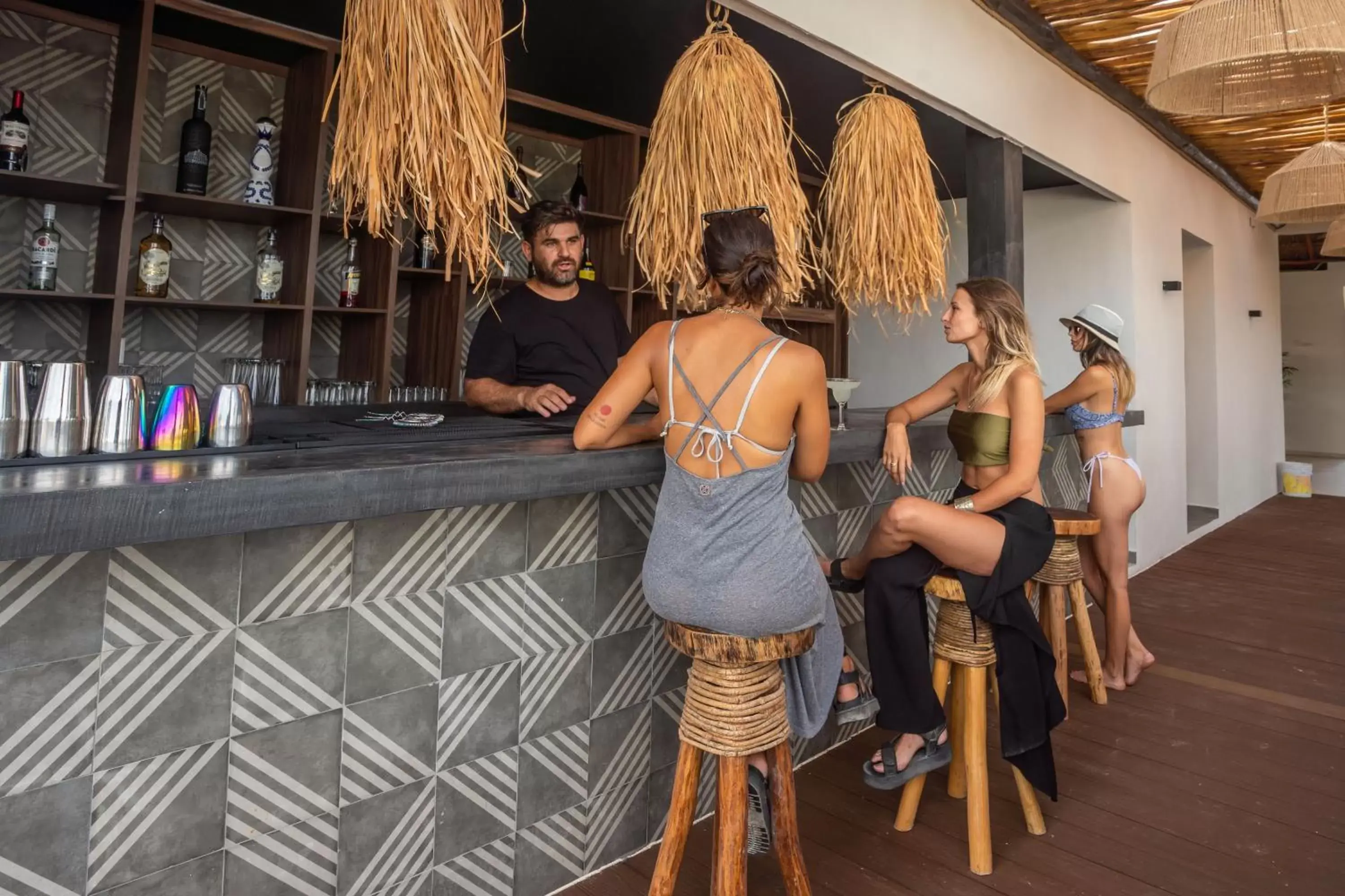 Lounge or bar in Selina Tulum Downtown