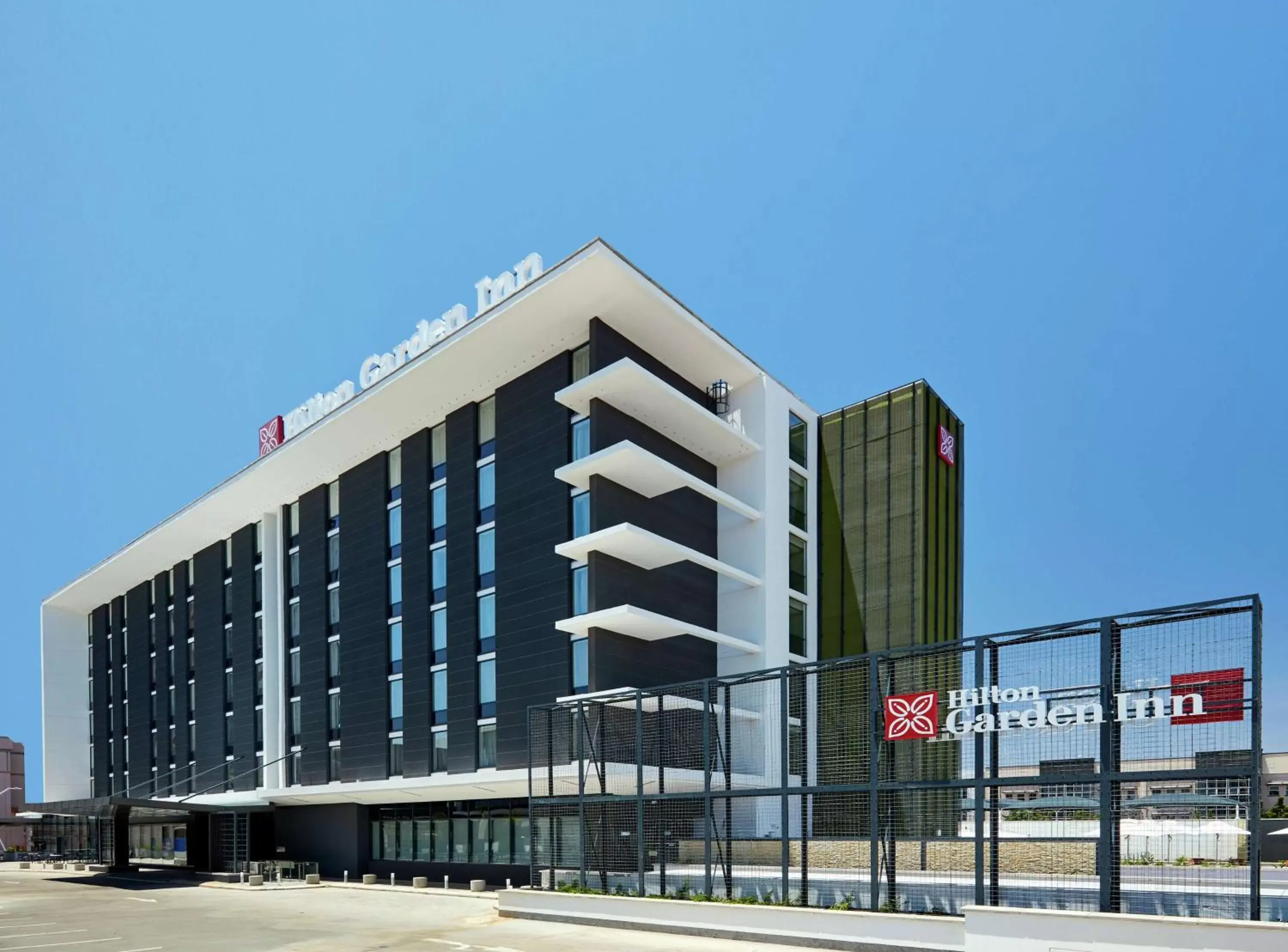 Property building in Hilton Garden Inn Gaborone, Botswana Property building in Hilton Garden Inn Gaborone, Botswana