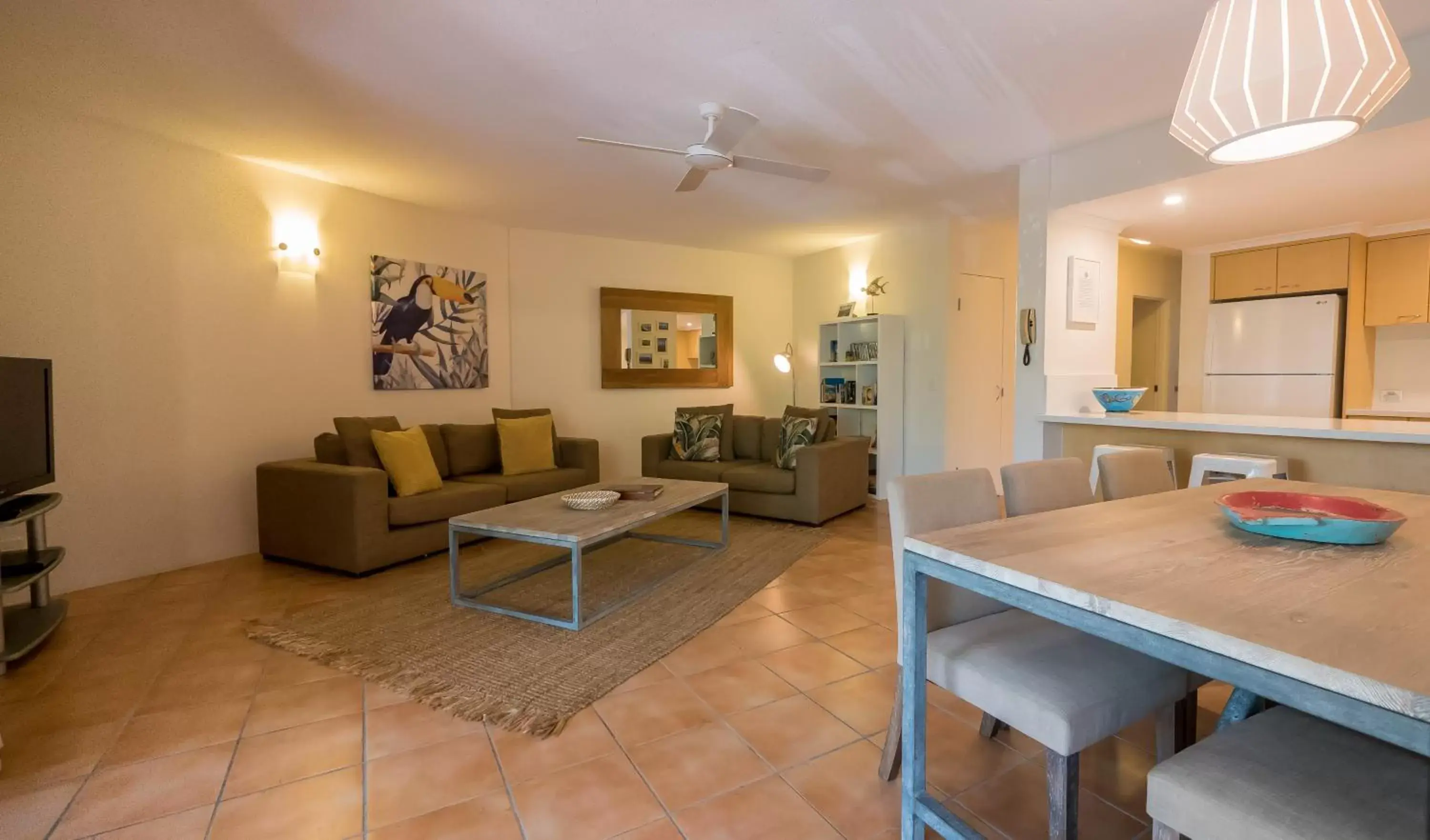 Living room, Dining Area in Byron Quarter Apartments