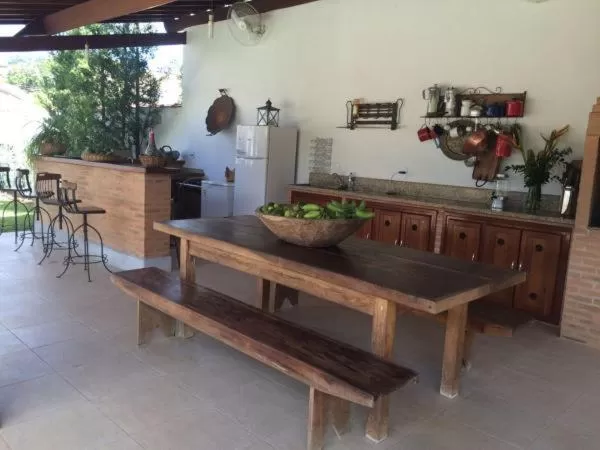 Kitchen/Kitchenette in Pousada Nossa Terra