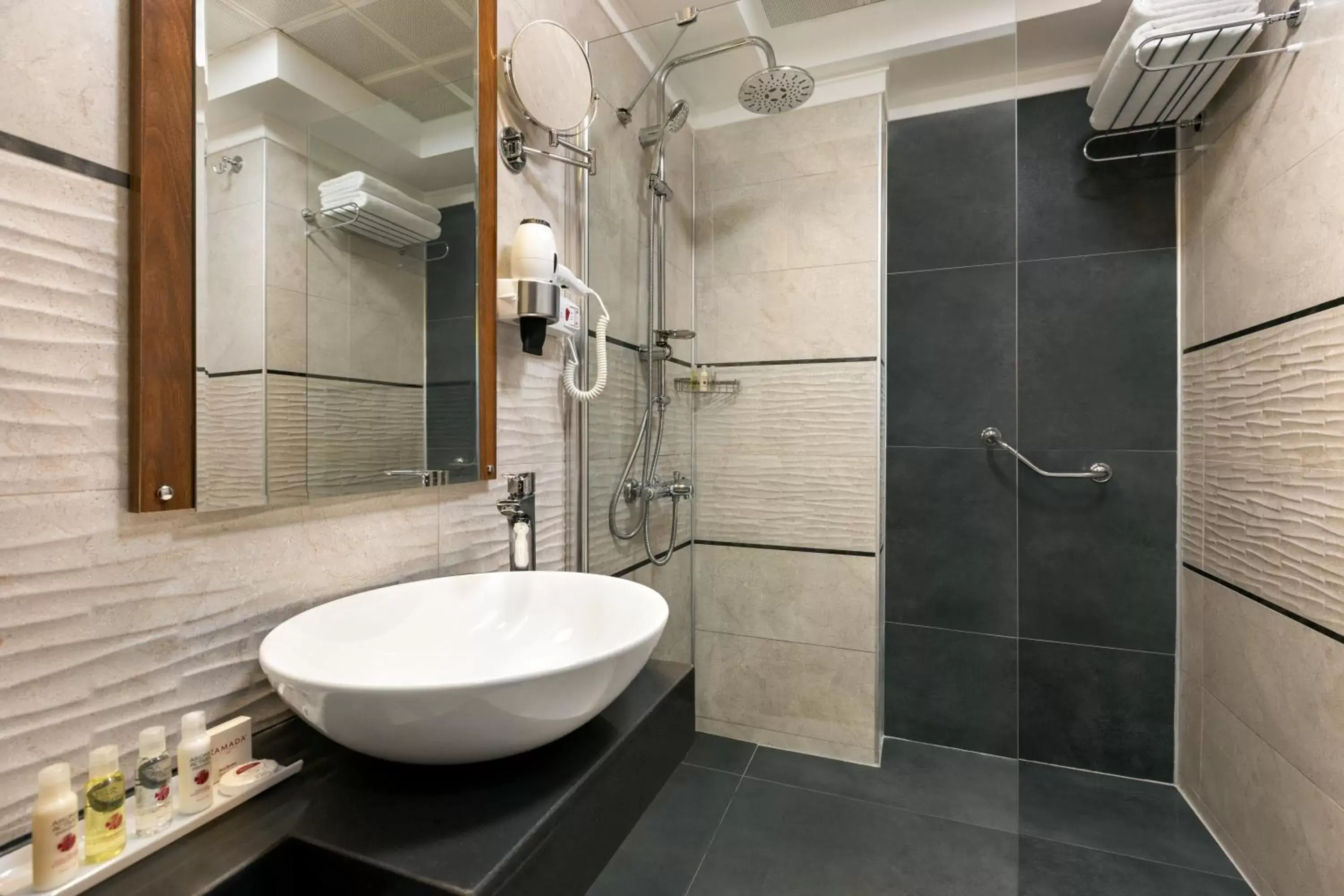 Shower, Bathroom in Ramada by Wyndham Van