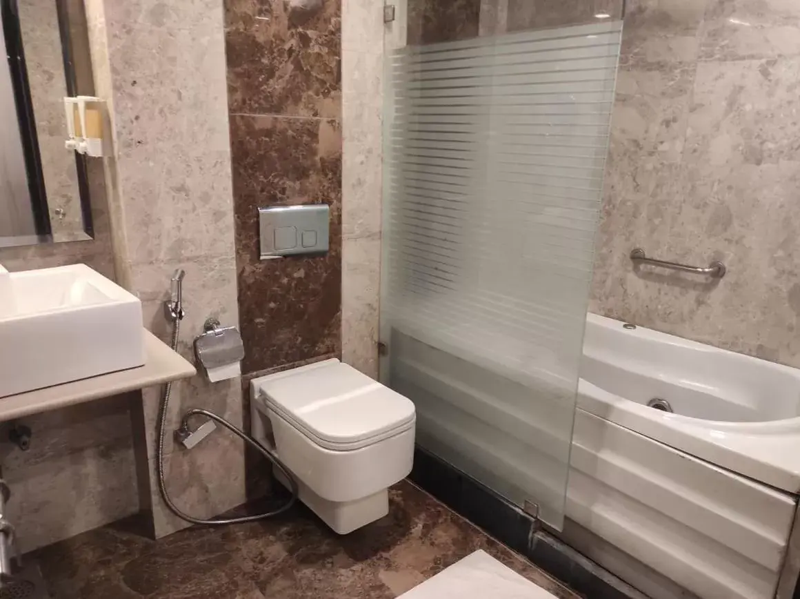 Toilet, Bathroom in Hotel Vrishali Executive