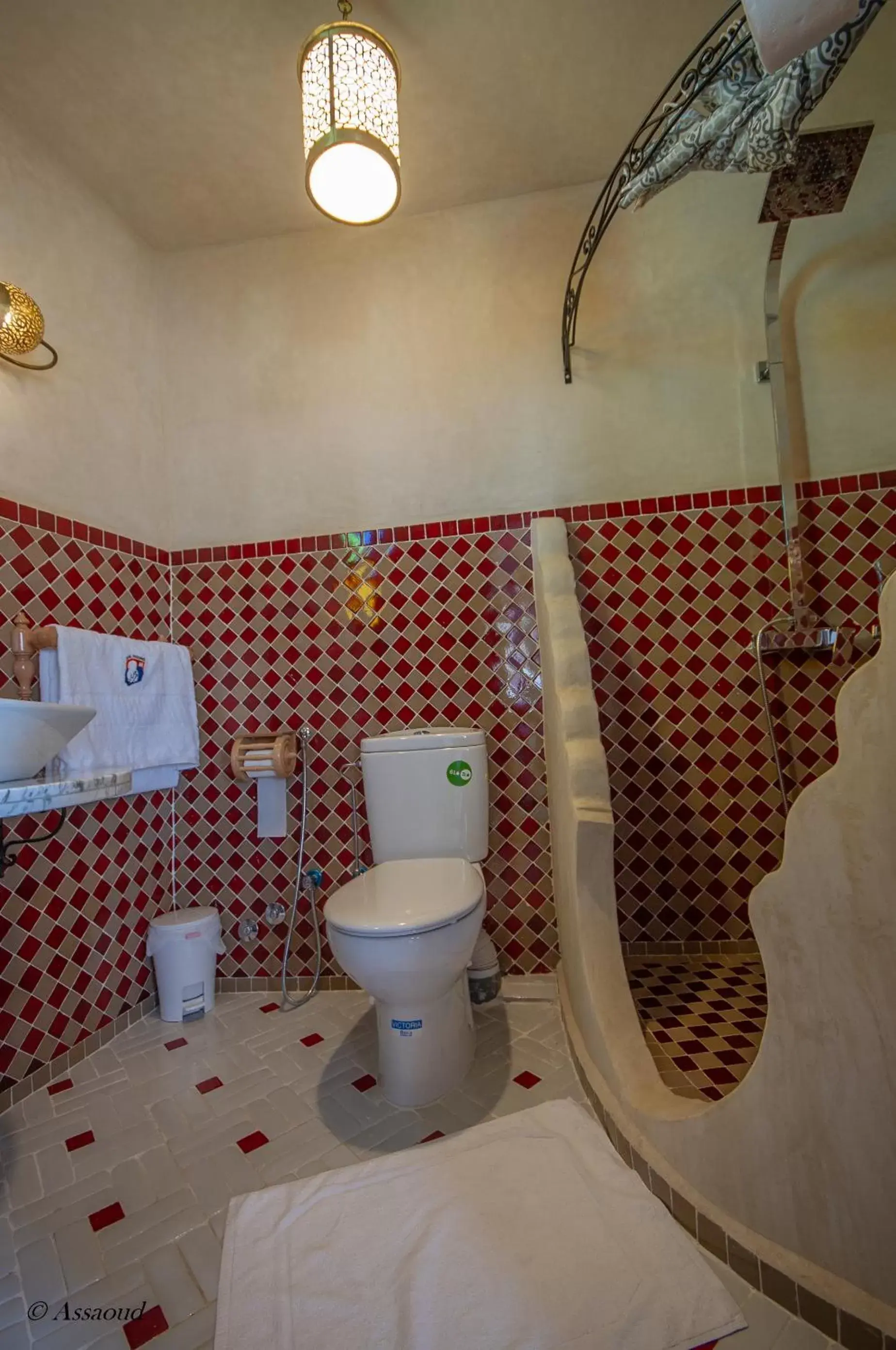 Toilet, Bathroom in Hotel Dar Mounir
