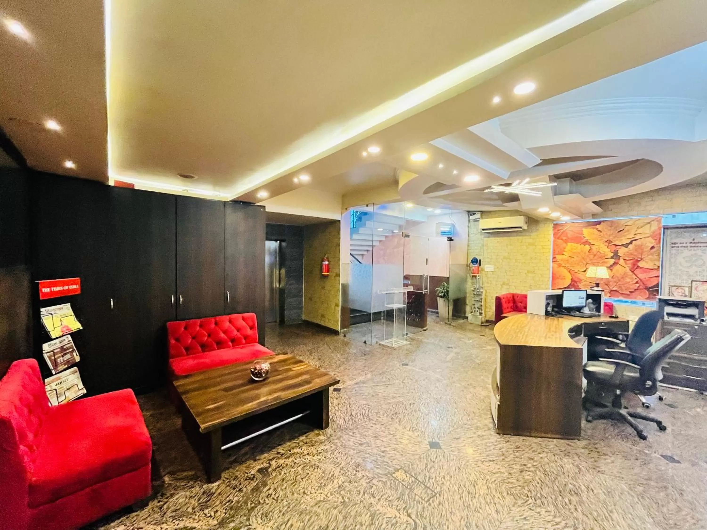 TV and multimedia, Lobby/Reception in Hotel The Leaf - Gomti Nagar Lucknow