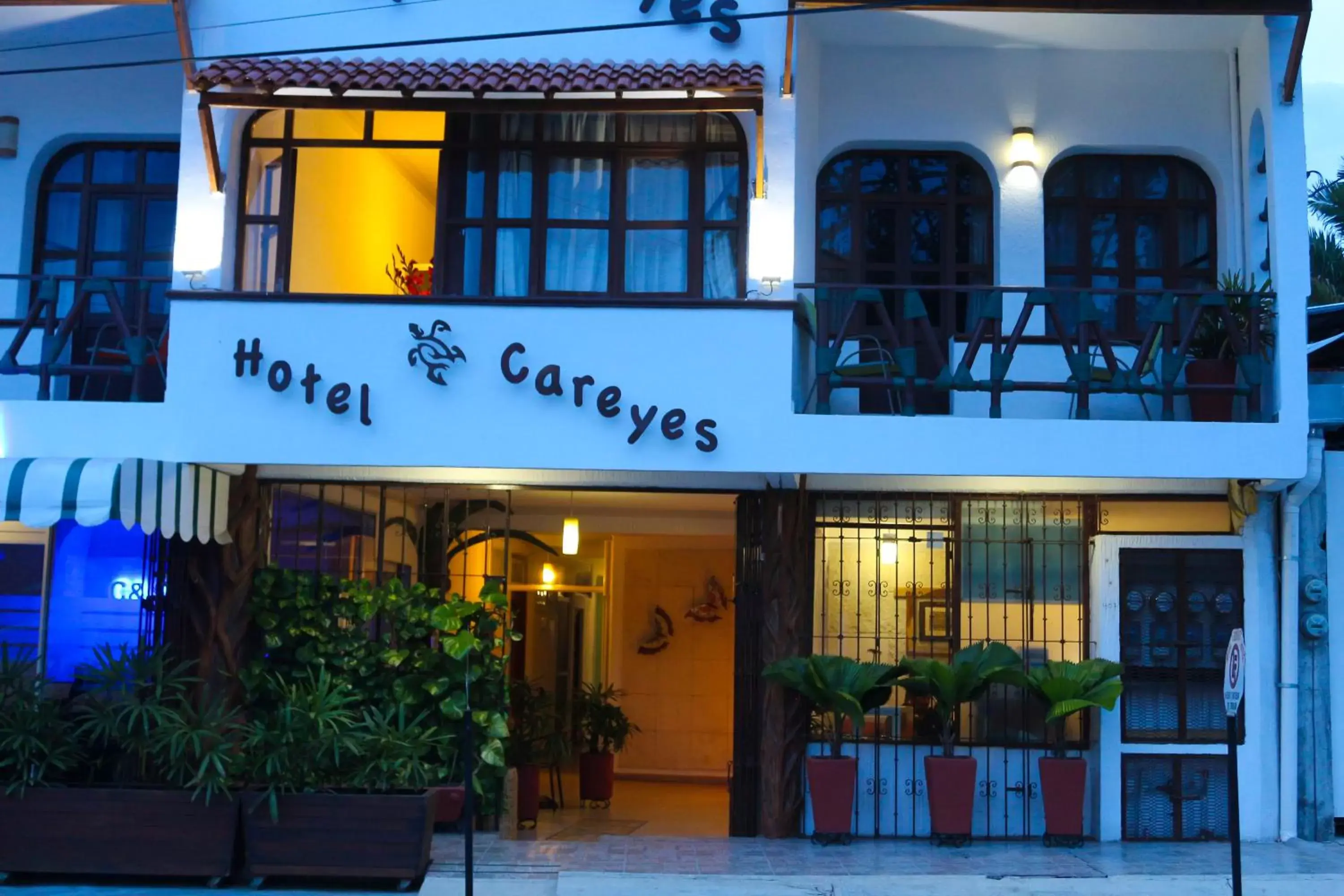 Facade/entrance, Property Building in Hotel Careyes Puerto Escondido