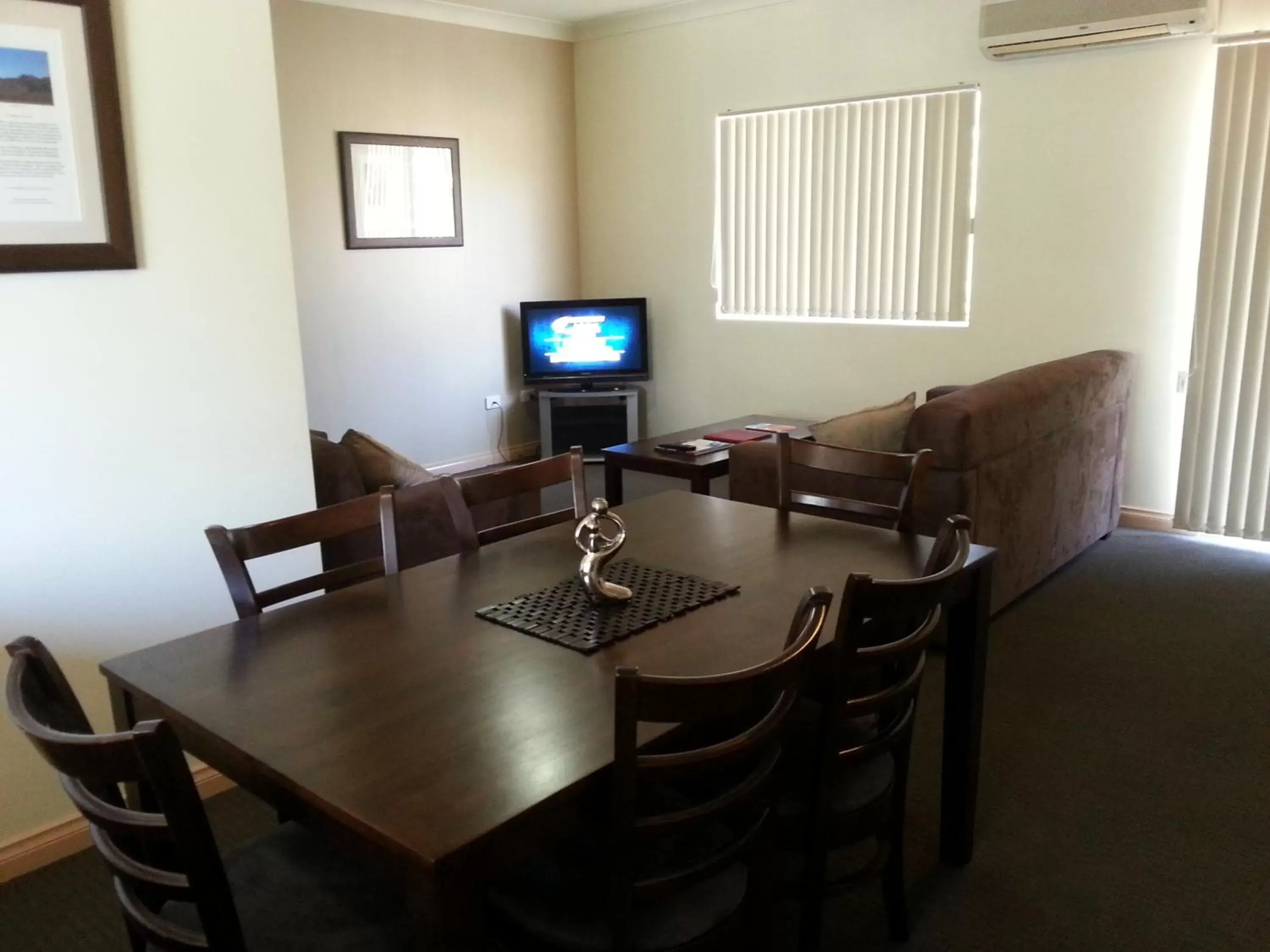 Living room, Dining Area in Alice On Todd Apartments