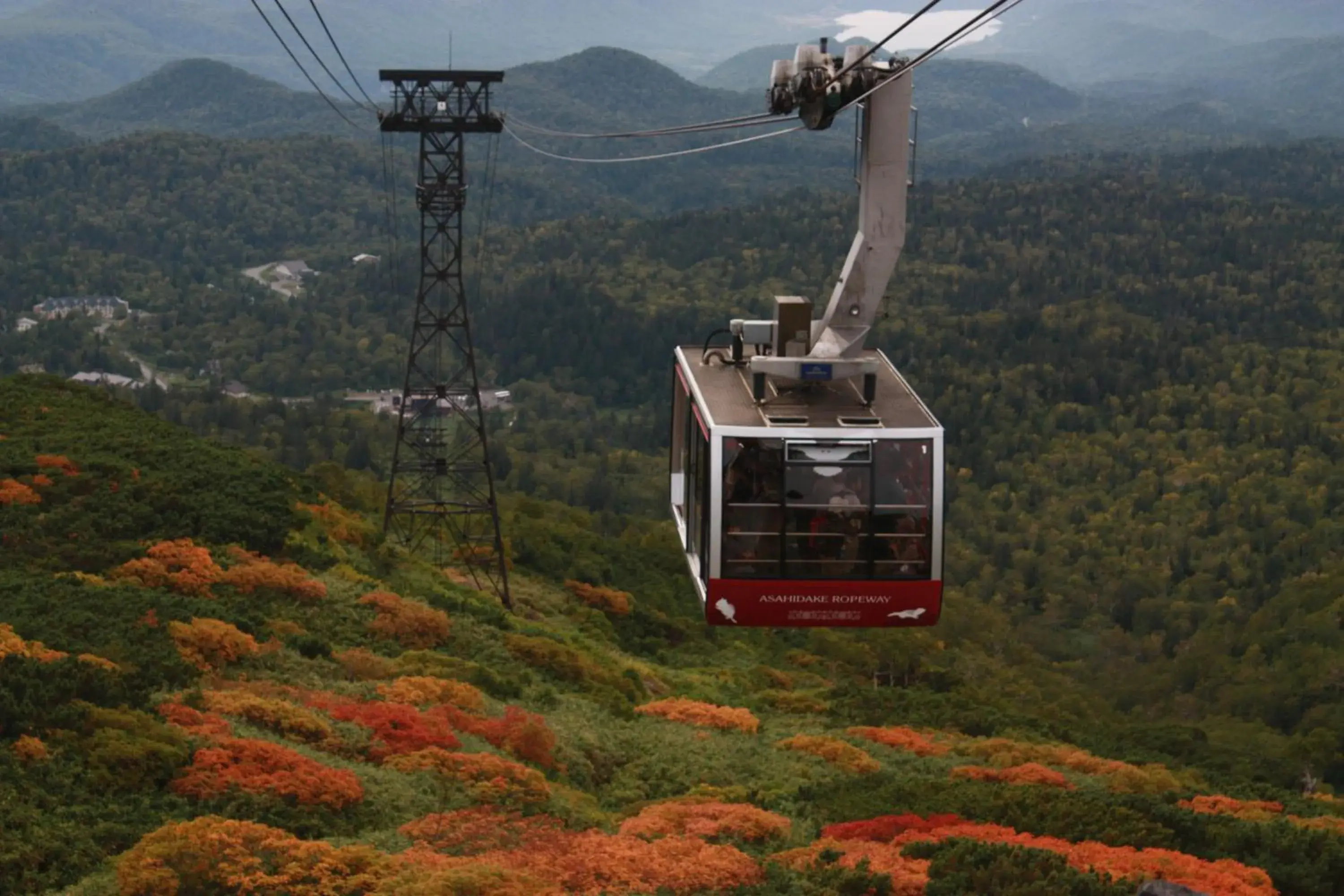 Natural landscape in Asahidake Onsen Hotel Bear Monte