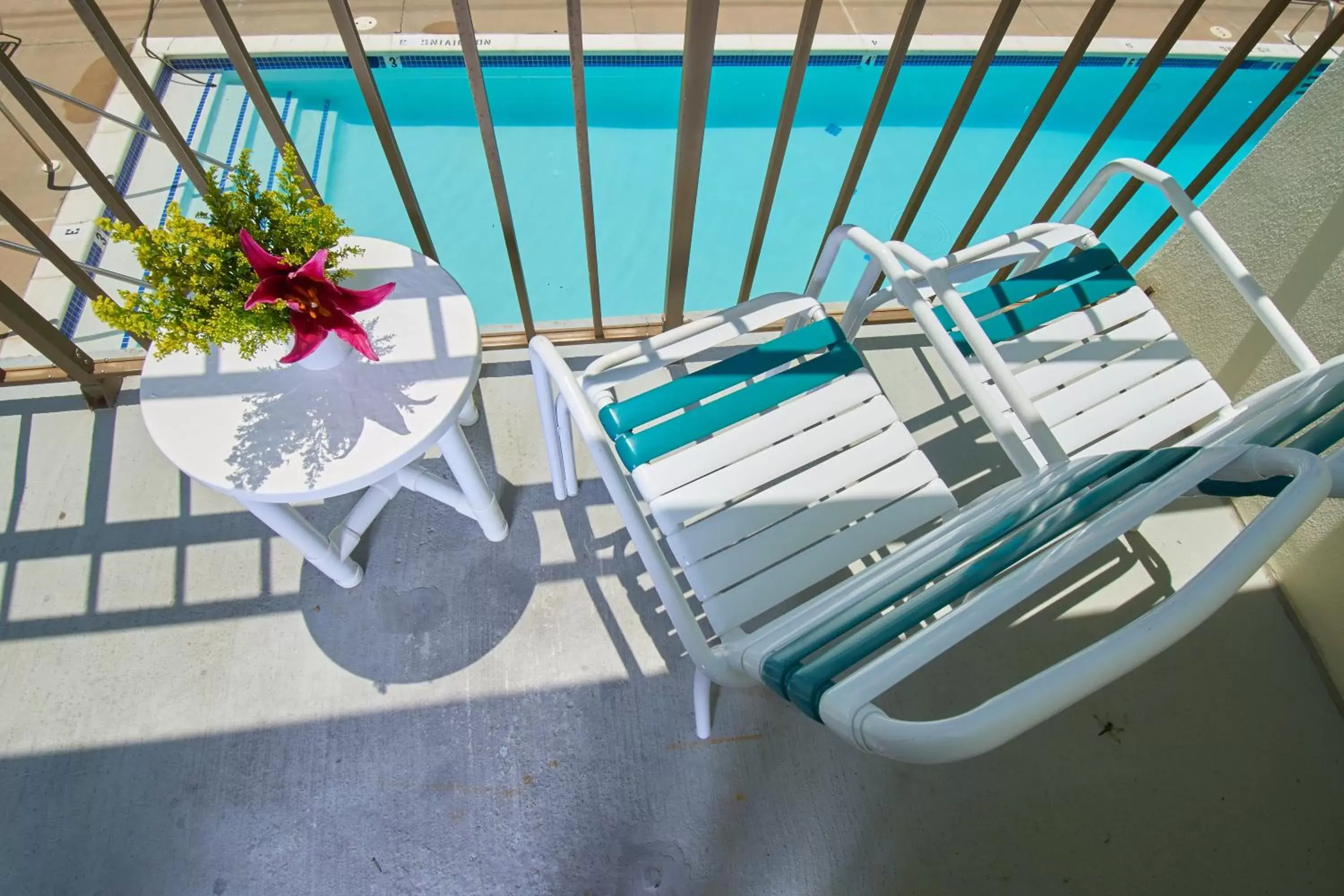 Balcony/Terrace, Swimming Pool in The Bay Resort