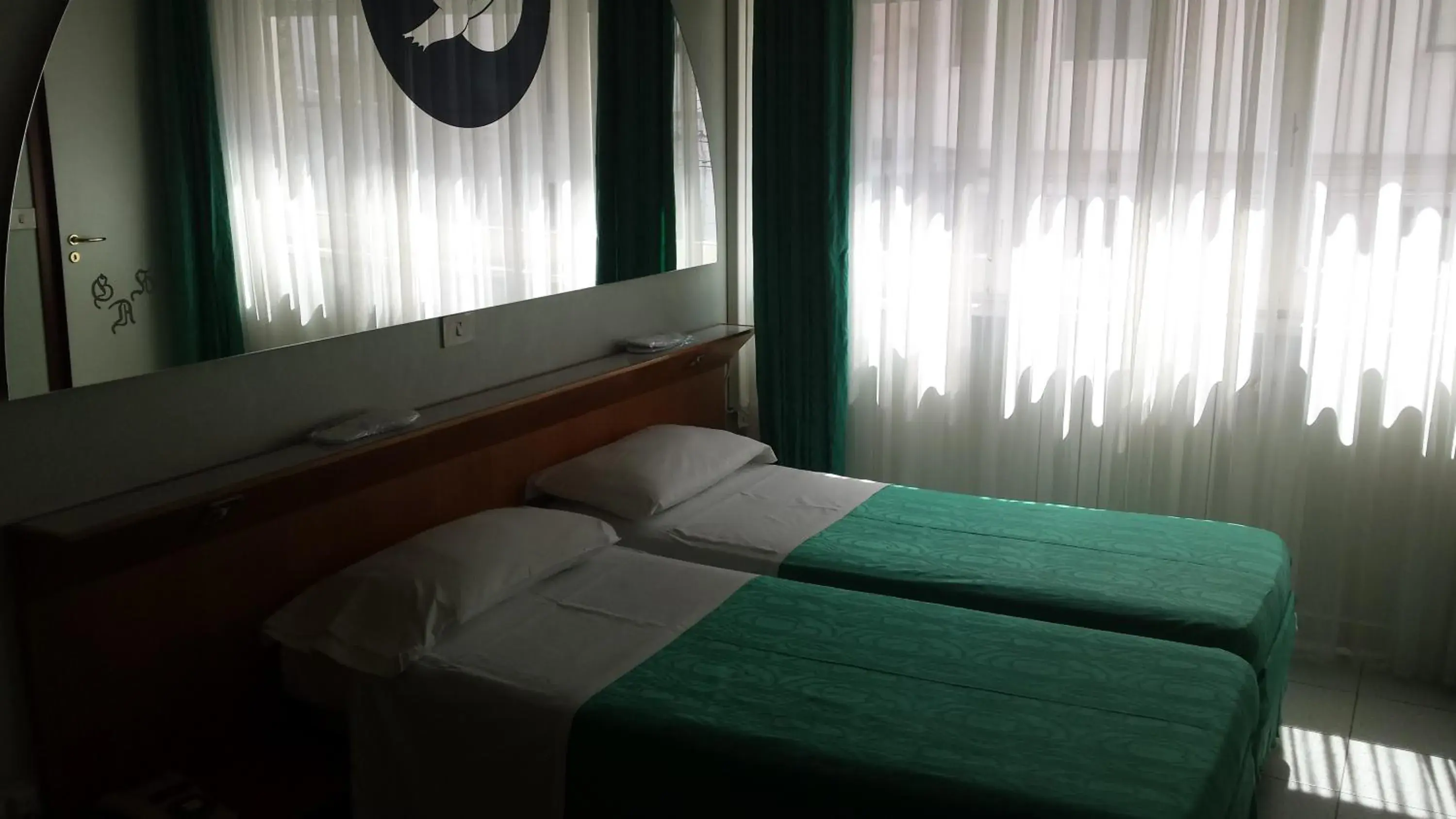 Bed in Grande Albergo Abruzzo