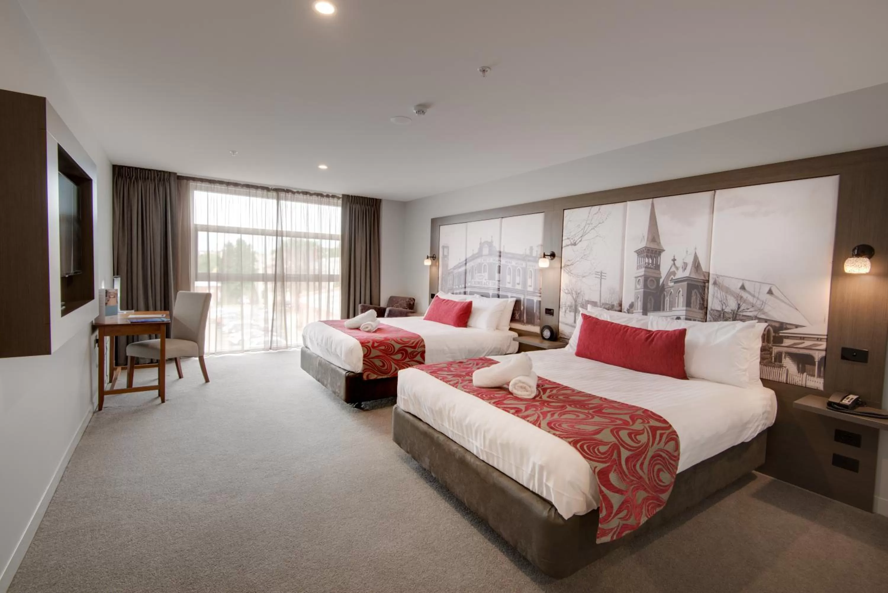 Bedroom, Bed in Mercure Warragul