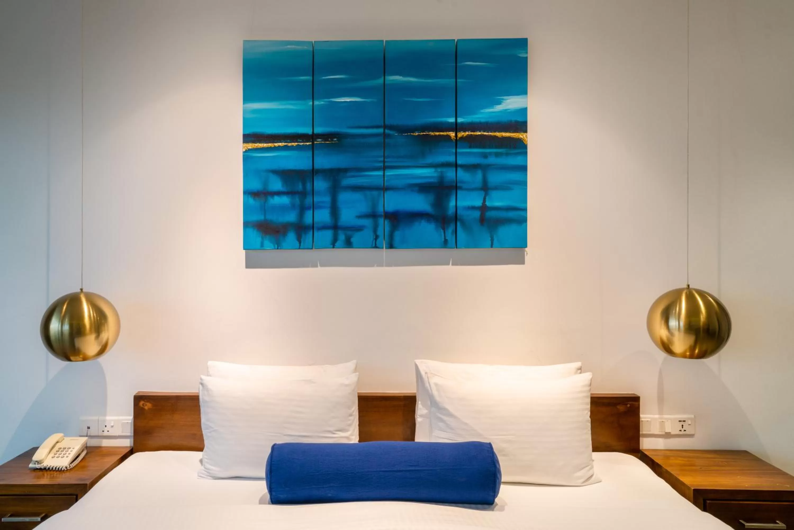 Bed in Agnus Unawatuna